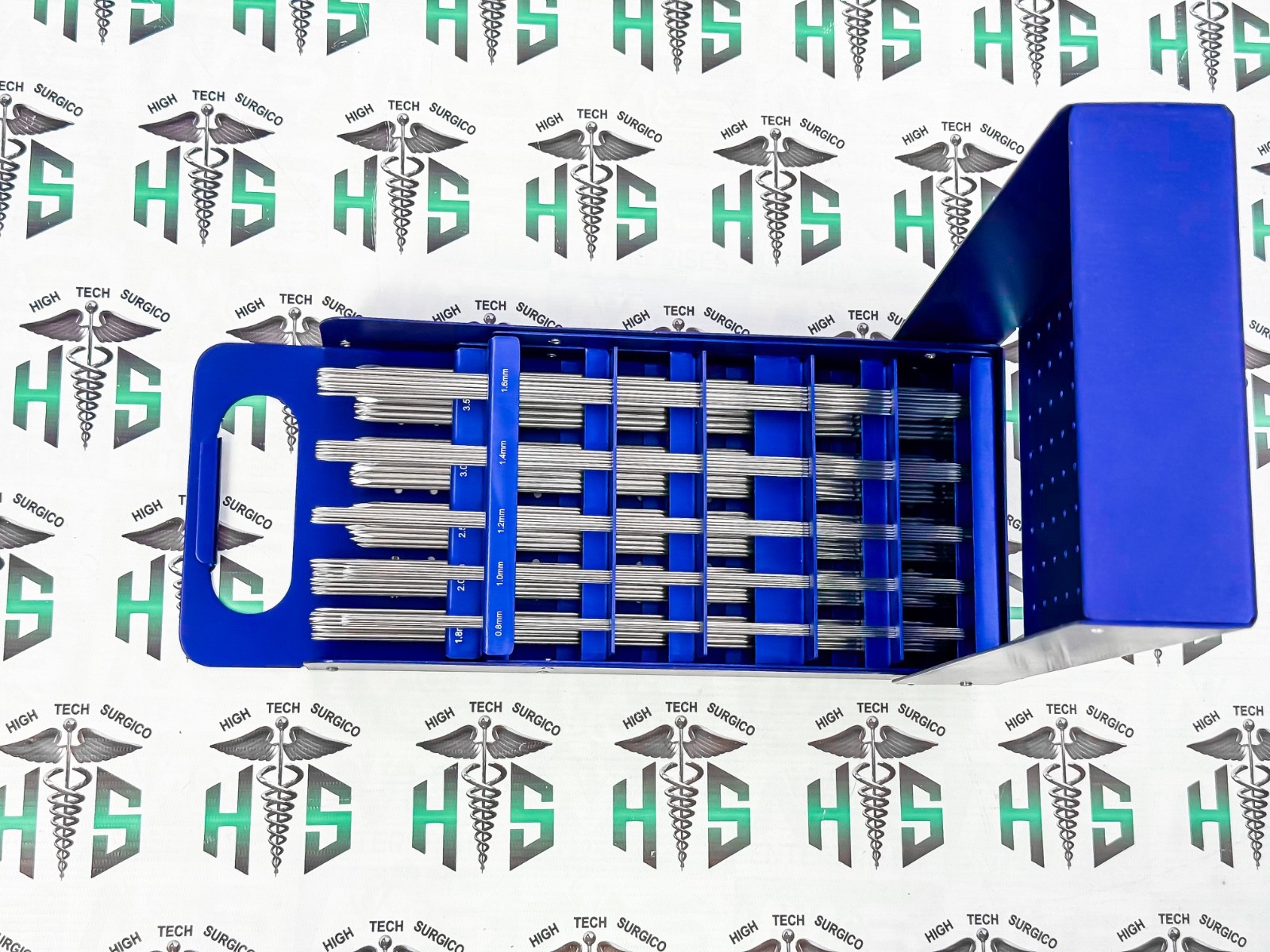 Kírschnèr k- Wire Set 158 pcs Double Ended with Stèrilization Box 316L Steel