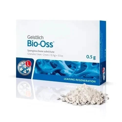 Geistlich «Bio-Oss» Large Granules(1mm-2 mm) Bone Grafting Material 0.5 g./1.5cc