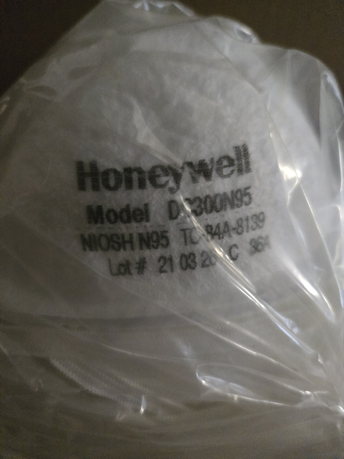 200 Masks Honeywell N95 DC300N95B Particulate Respirators Face Mask NIOSH