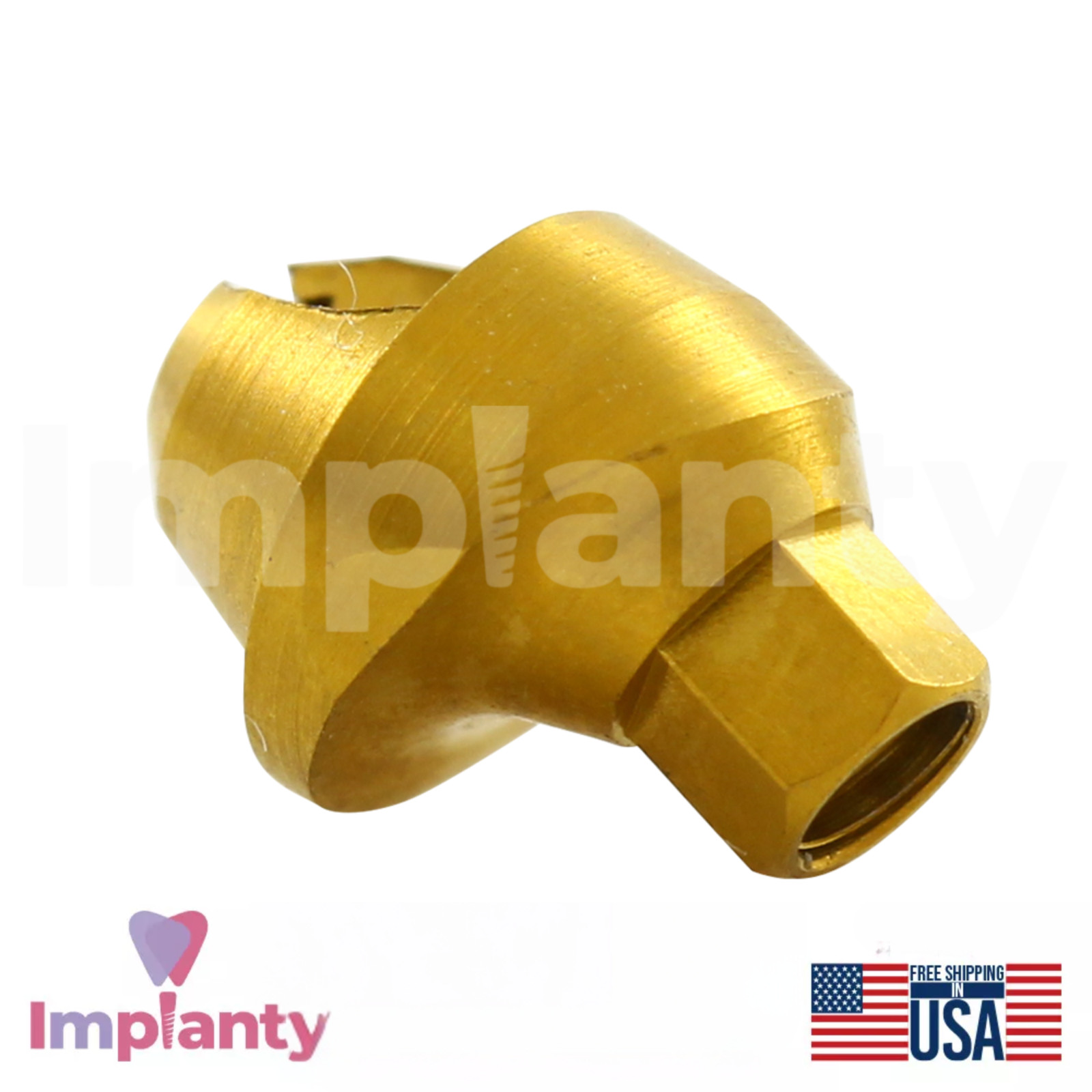 Angulated Multi Unit 1.6 Slim Platform 17° Titanium Sleeve Set Int Hex 2.0mm