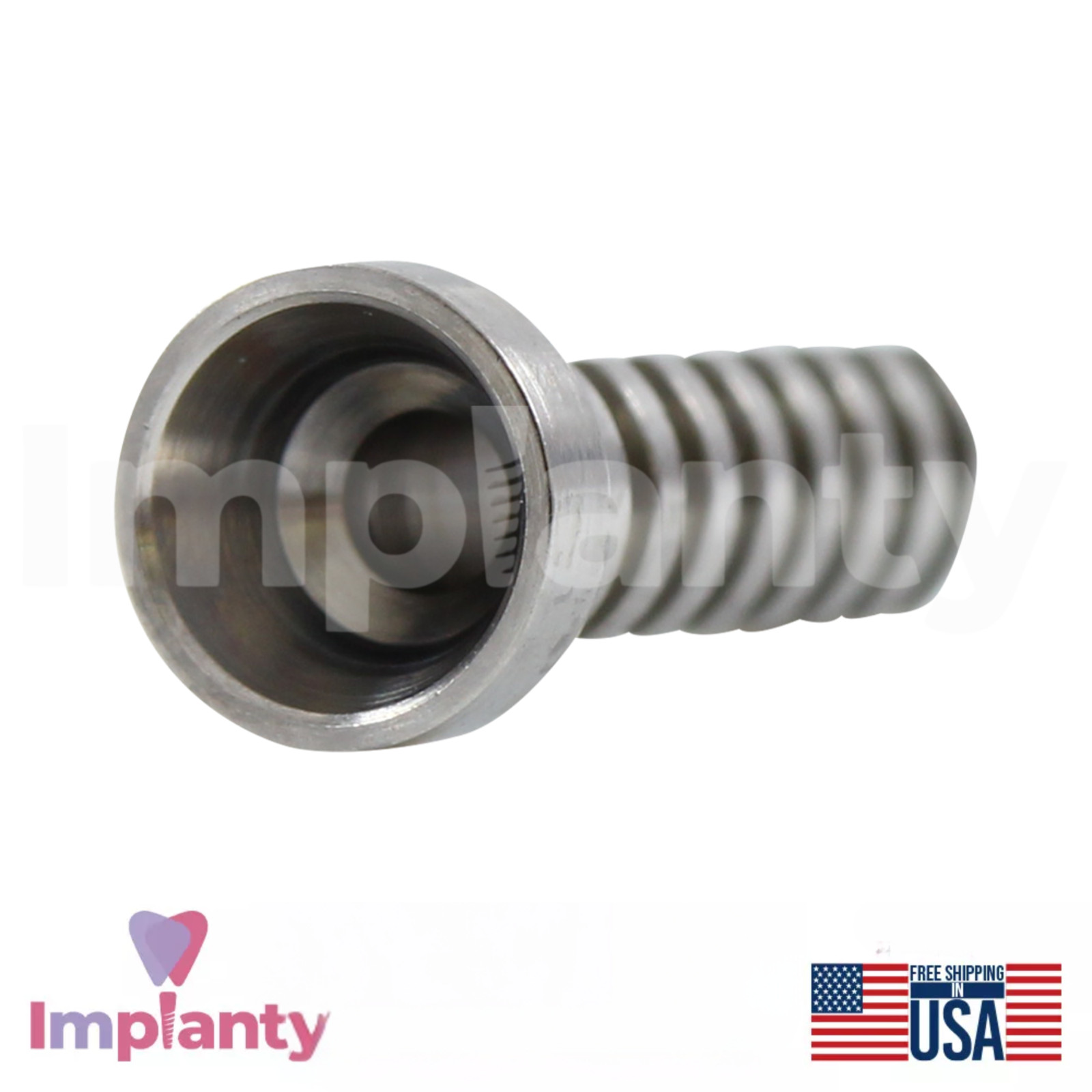 Angulated Multi Unit 1.6 Slim Platform 17° Titanium Sleeve Set Int Hex 2.0mm