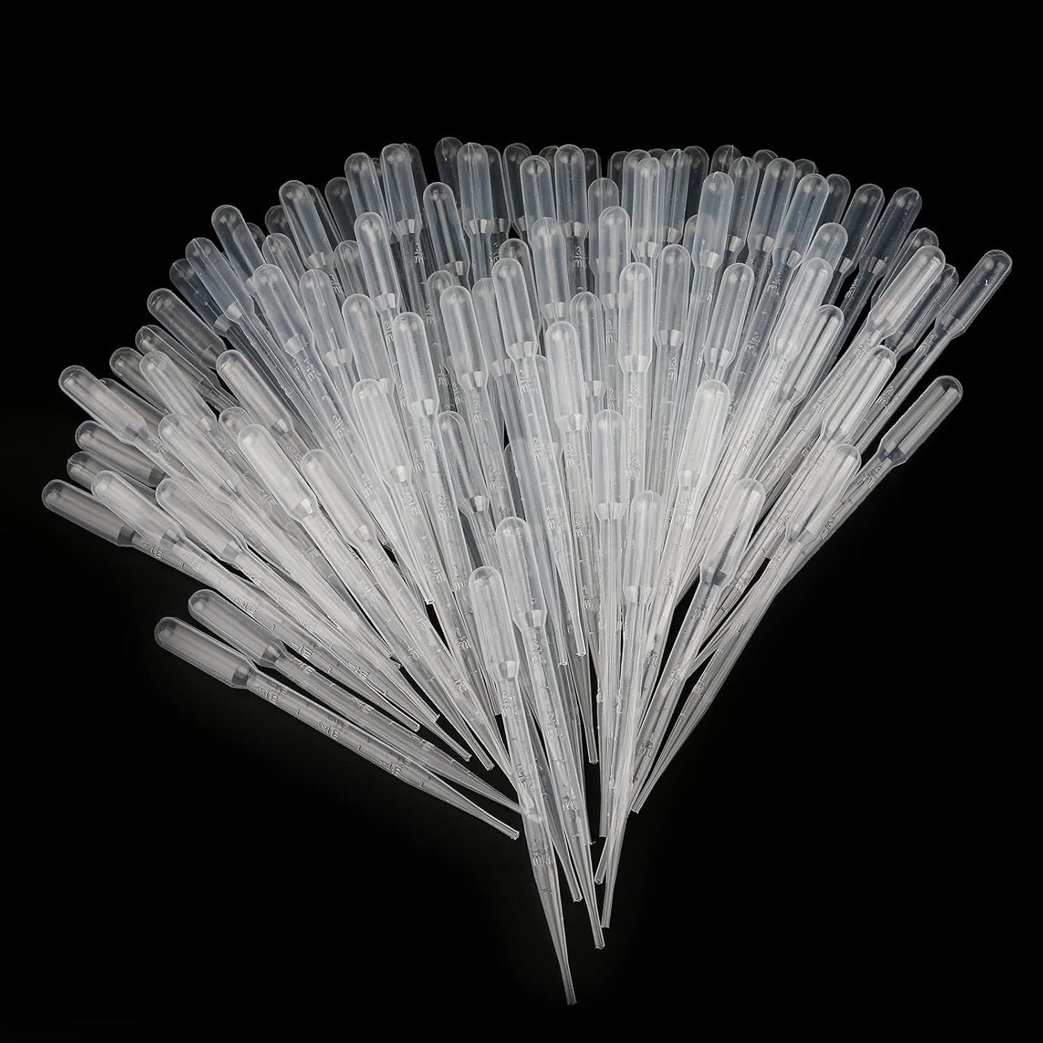 Versatile 100PCS 3ml Disposable Pipettes – Ideal for Kids’ Experiments & Crafts