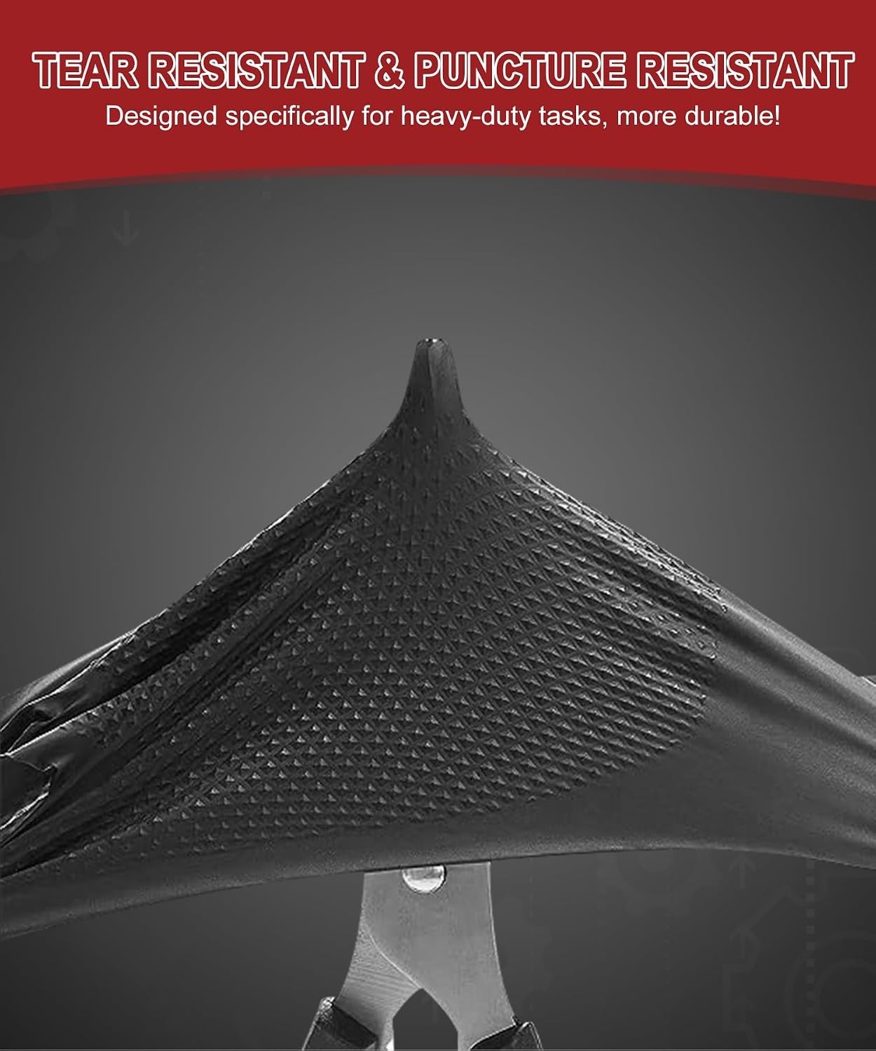 Diamond Texture Nitrile Gloves – Oil & Chemical Resistant