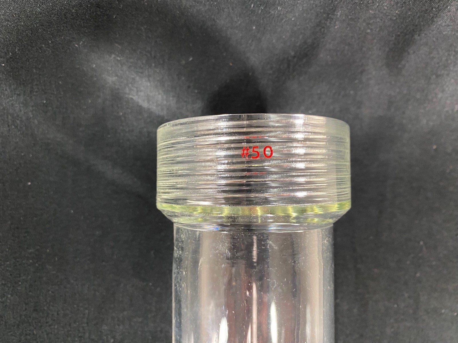 ACE GLASS 880mL #50 Thread 450mm Effective Length Chromatography Column 5820-53