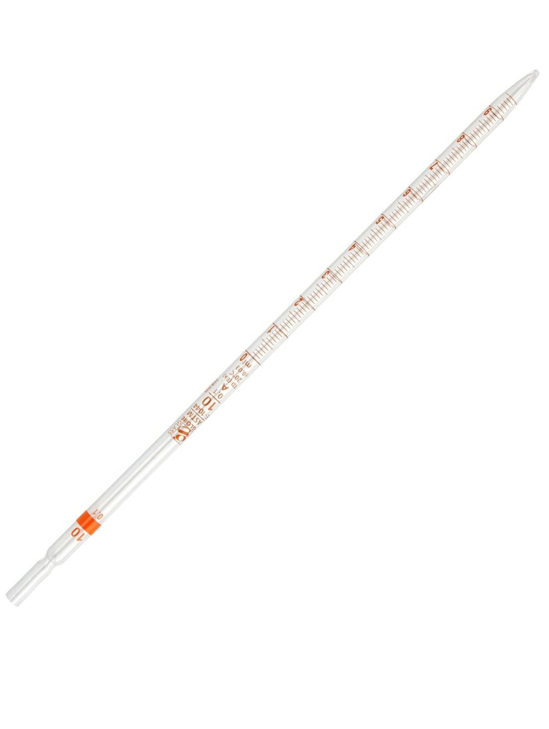 5 Pack Globe Scientific Inc. 8500001 Pipette Serological Globe Glass