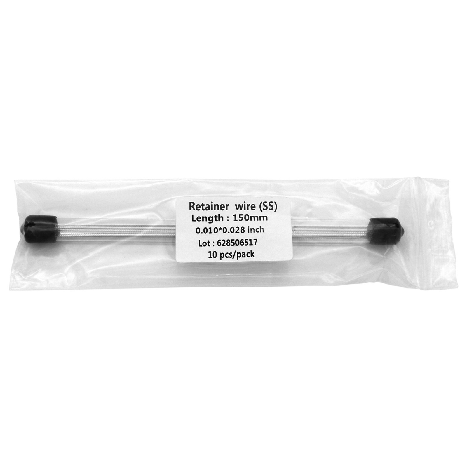 US Dental Orthodontic Stainless Steel Flat Lingual Retainer Wire 0.010″x0.028″