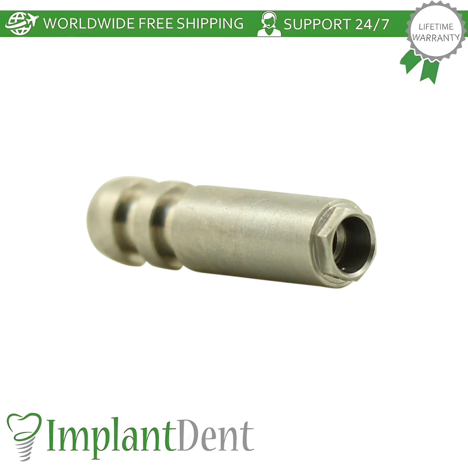 Ø3.4mm Patform Dental Fixture Analog 3i Osseotite Compatible Replica Purple