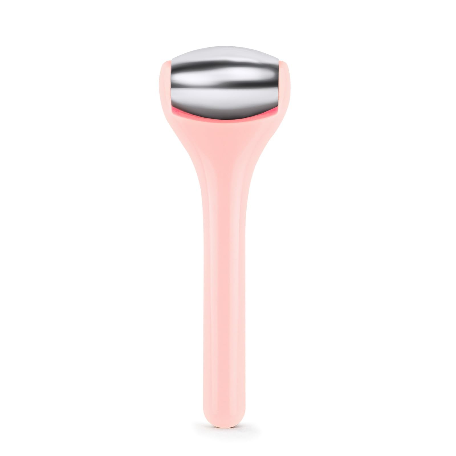 MAANGE Mini Eye & Face Rollers for Massager, Stainless Steel Pink-1 Pc