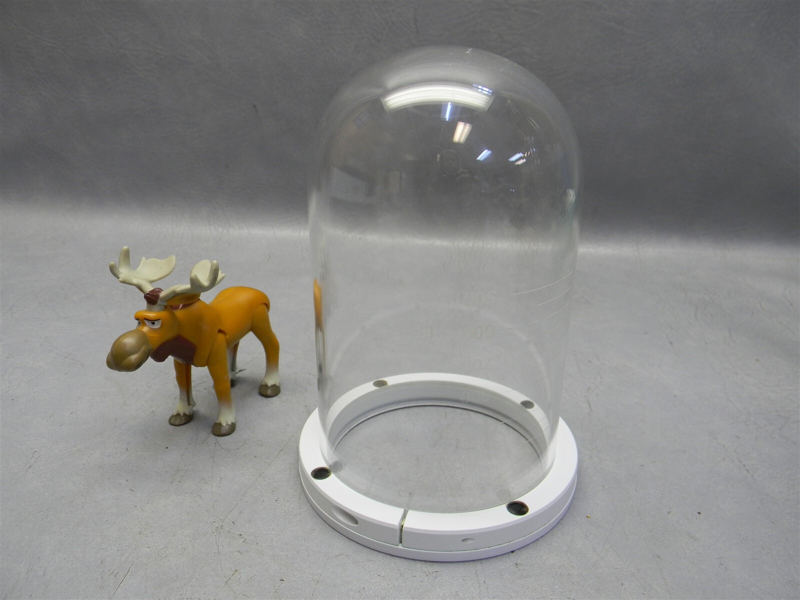 Unbranded Q1828 Center Vessel clear glass with collar 1000 mL
