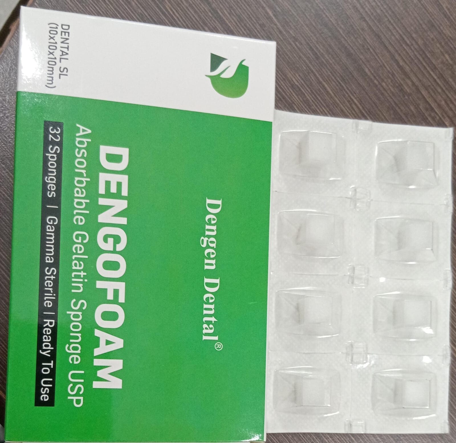2 X DENTAL HEMOSPONGE ABSORBABLE GELATIN SPONGE USP #STERILE #32 SPONGE 2029