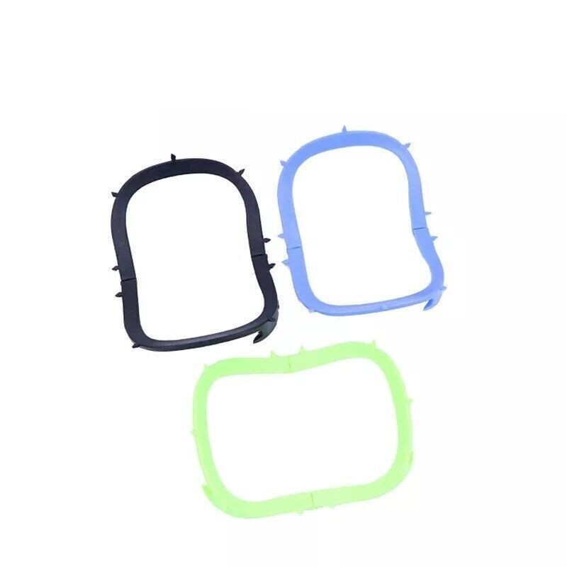 10x Dental Foldable Bracket Frame Plastic Rubber Dam Sheet Oral Barrier Tool USA