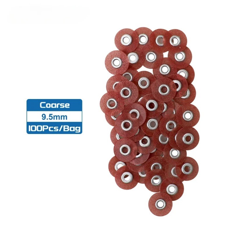 100pcs Dental Soflex Coarse Medium Superfine Composite Finishing Polishing Discs