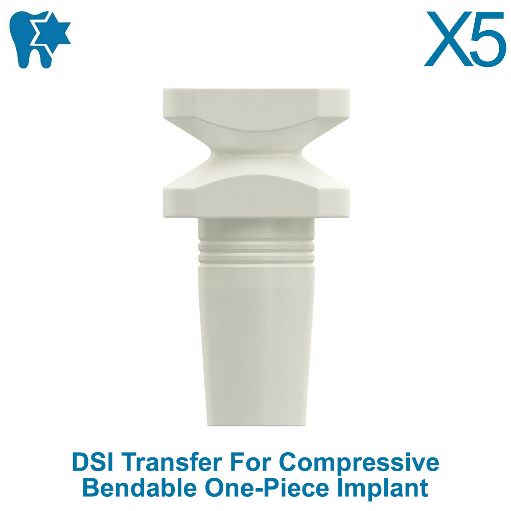 5 DSI Transfer for Compressive Bendable One-Piece Im plant Prosthetic Impression
