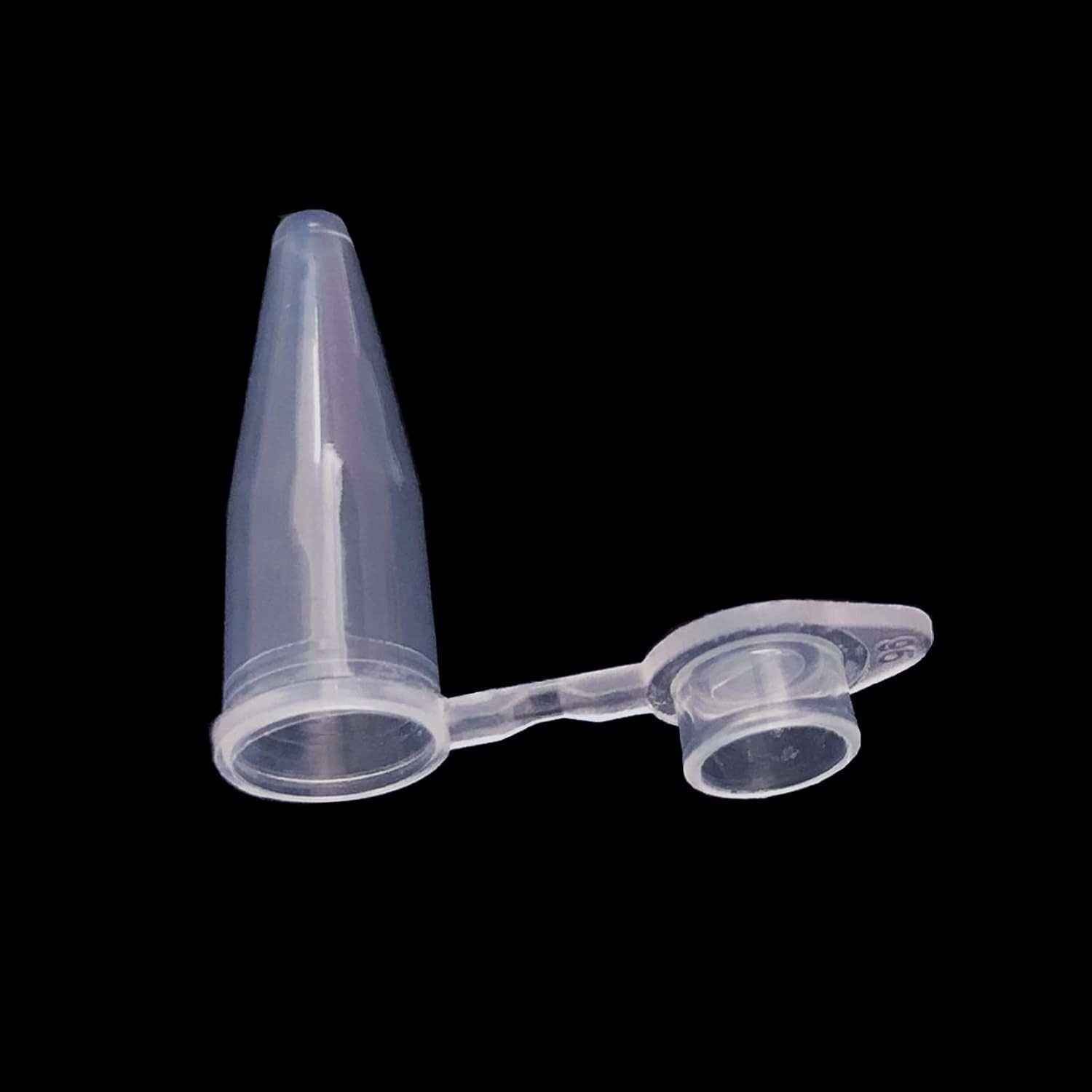 150Pcs 0.2/0.5/1.5ml Clear Mini Plastic Test Tube Centrifuge Vials Snap Cap Lab