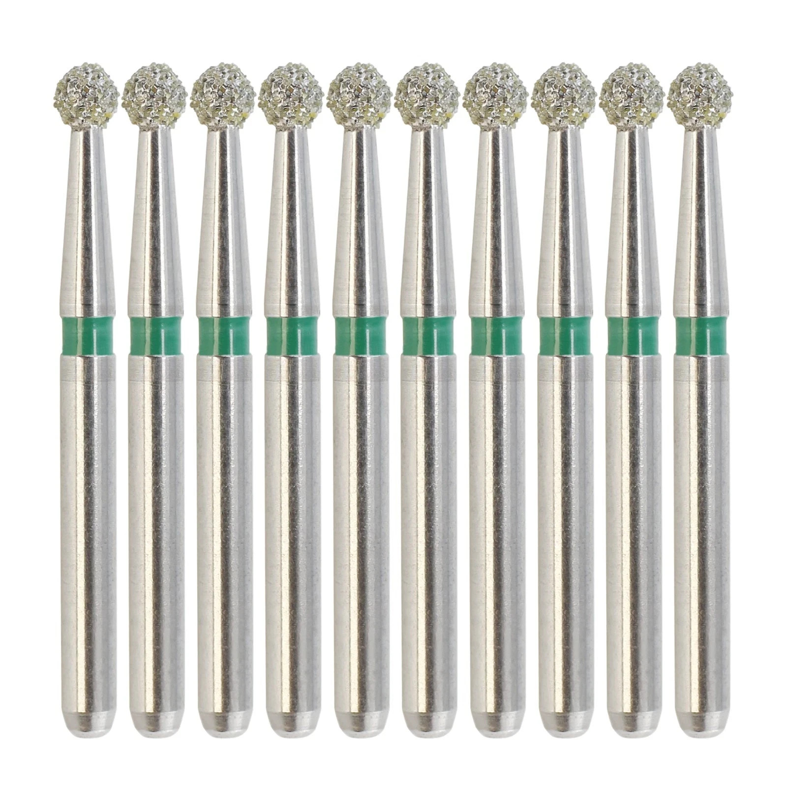 Diamond Dental Burs 801/018C High Speed FG Shank for Implant & Crown Prep 1.8mm
