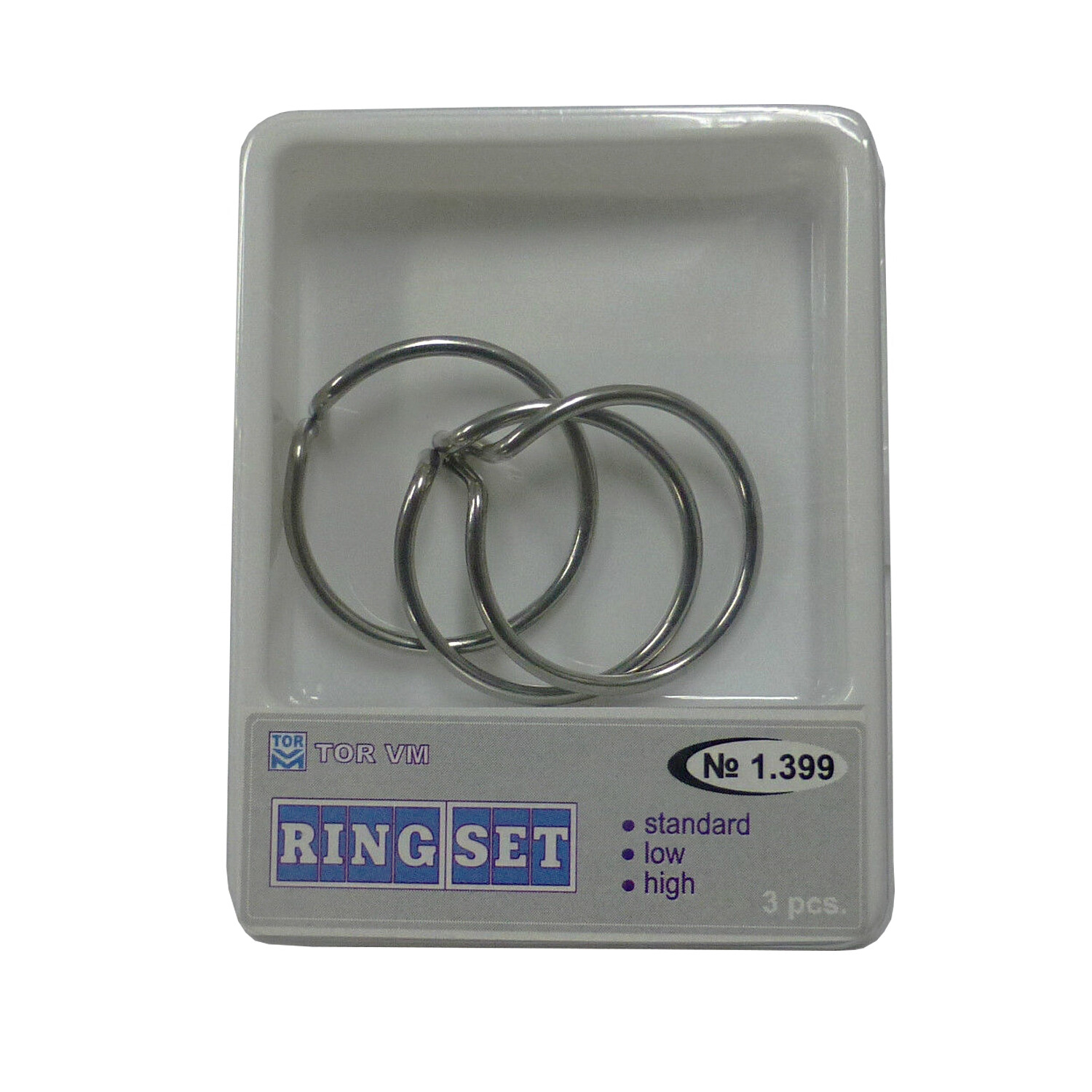 3pcs Ring Set for Sectional Contoured Dental Matrices – All-sizes kit