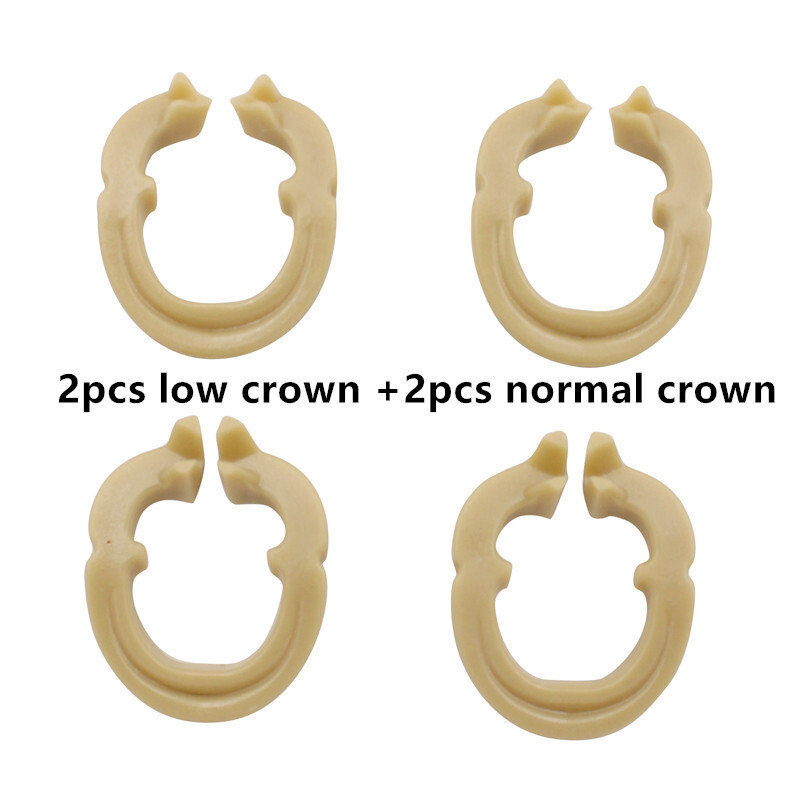 Dental Resin Soft Clamp Universal Rubber Dam Barrier Clips For Molar Premolar