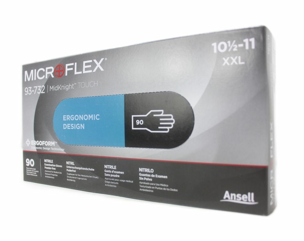 MICROFLEX® 93-732 MidKnight™ Touch XXL – 90CT