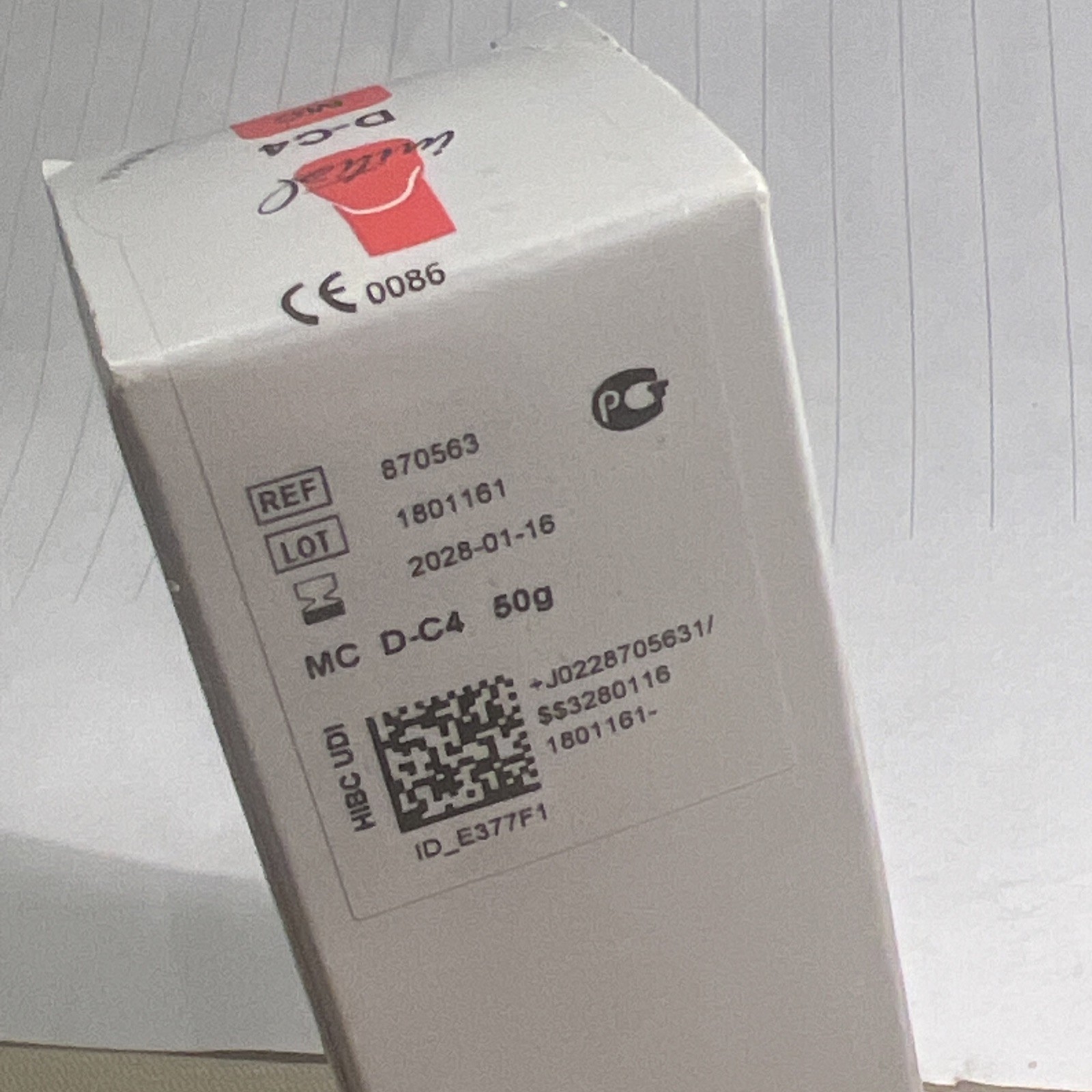 GC Initial MC Porcelain Dentine Refill, D-C4, 50 gram Austria