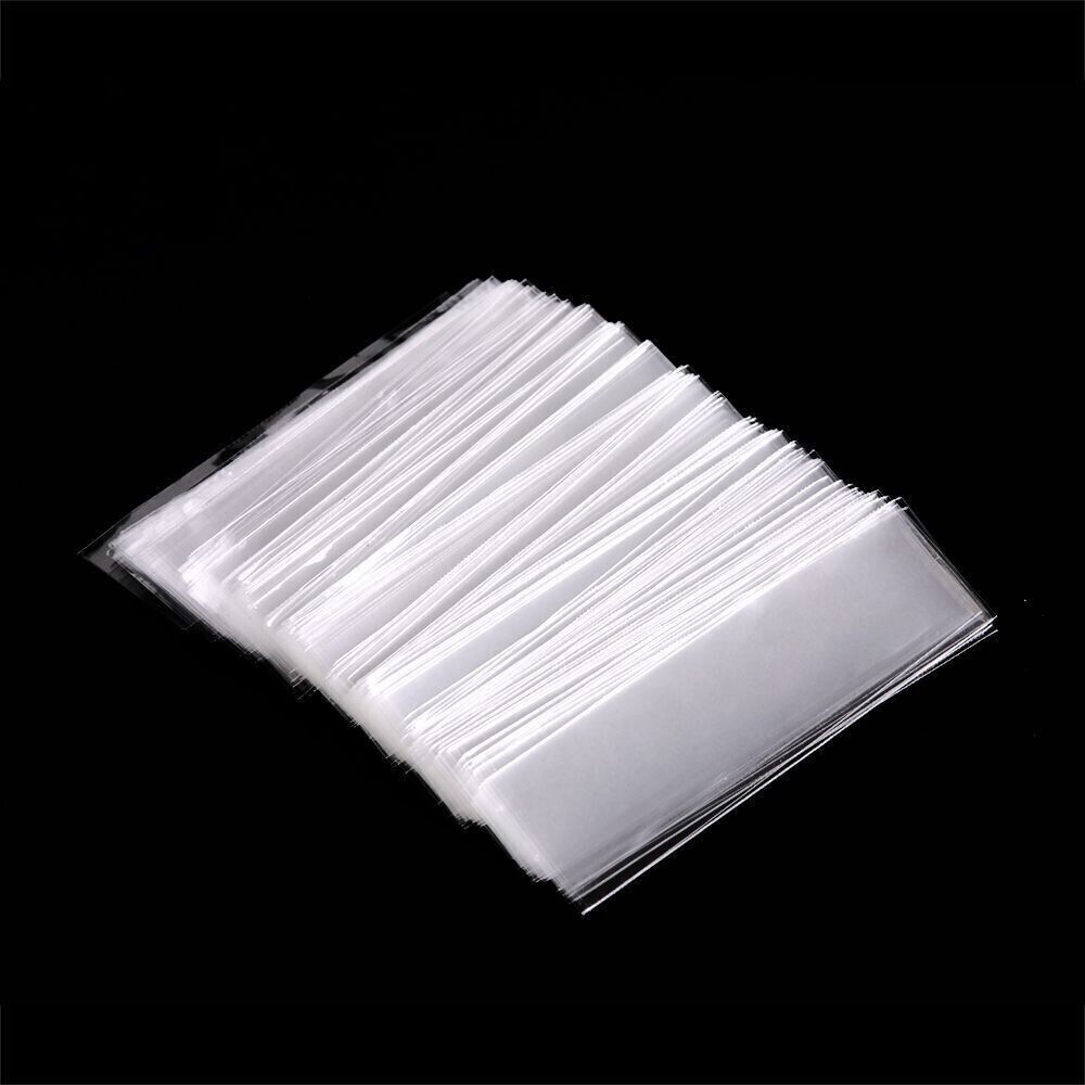 200 Pcs/Box Dental Lab Disposable Curing Light Guide Stick Sleeve Cover 18x67mm