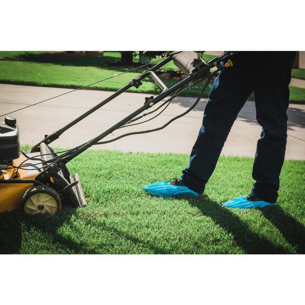 1-Size Fits Most Premium Disposable Boot and Shoe Covers Water Resistant and