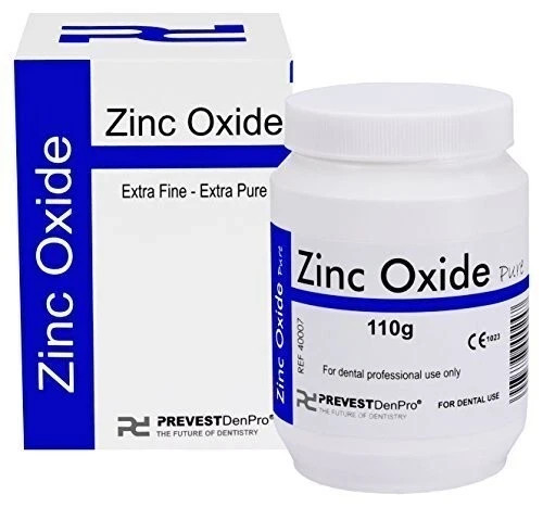 DenPro Zinc Oxide Extra-Fine Extra-Pure Powder – 110gm free shipping