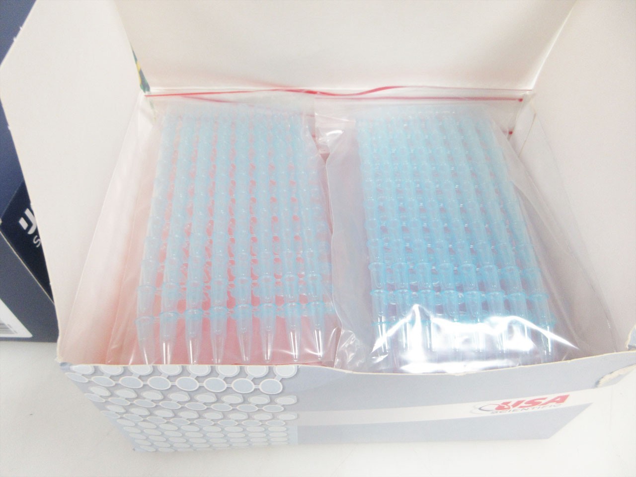 2 BOXES USA SCIENTIFIC 1402-2908 0.2 ML PCR TUBE STRIP 120 STRIPS OF 8 960 BOX