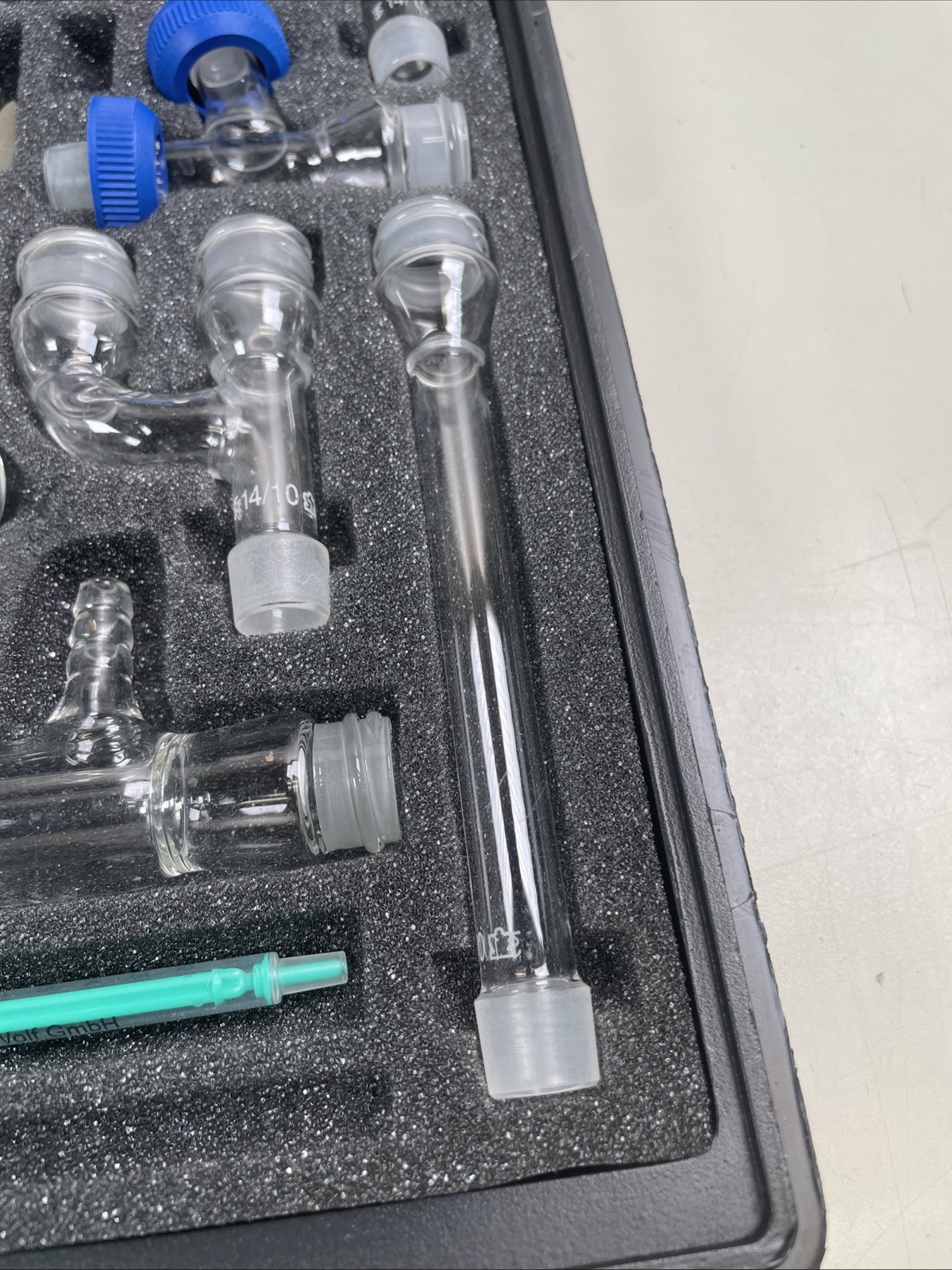 USED Kontes Microflex Williamson K-746000-0000 Chemistry Kit 17pc Glass + More 4