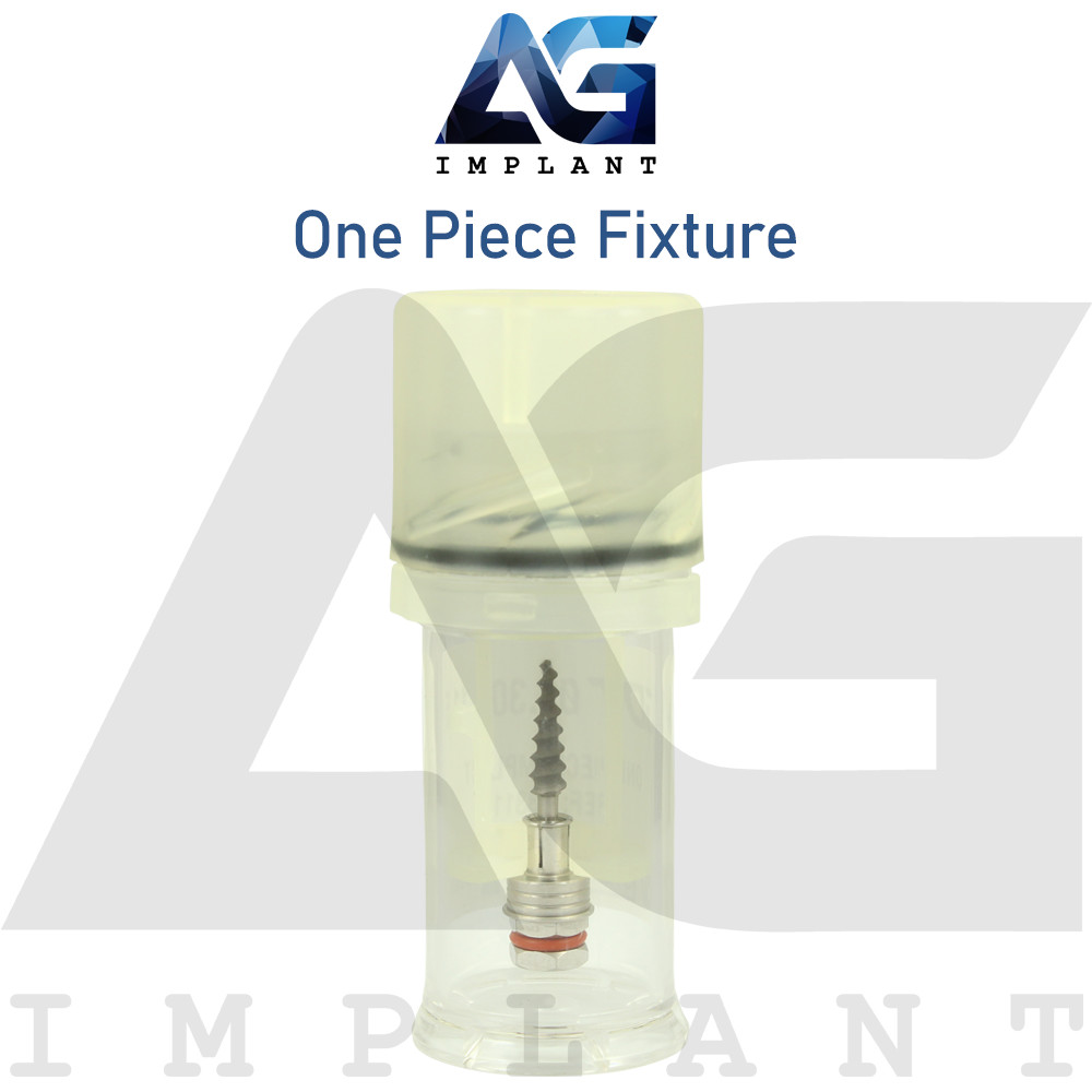 10 One Piece Fixture System Titanium Prosthetic Integrated SLA Surface Dental
