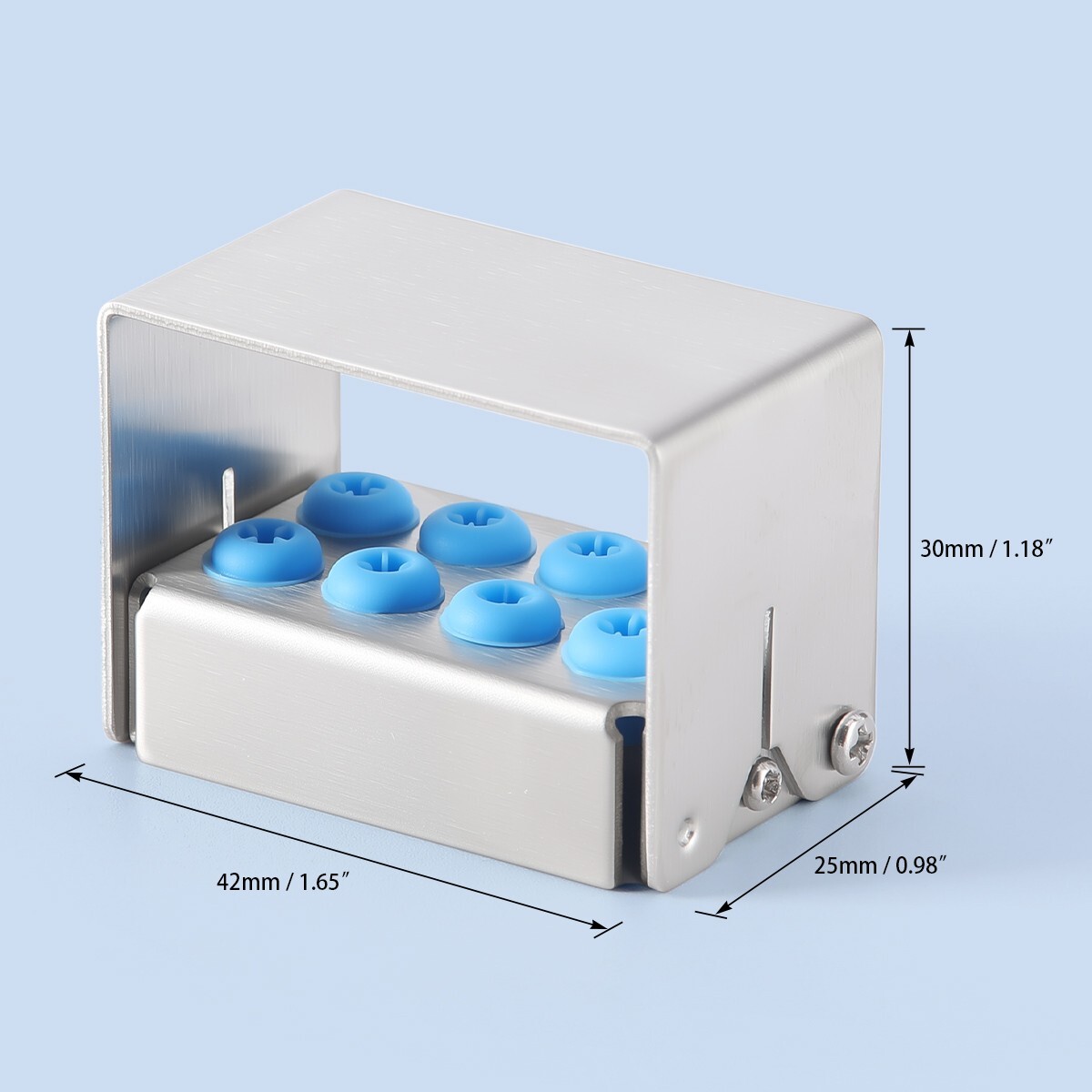 AZDENT Dental Diamond Polishing Burs FG Burs / 8/30 Holes Burs Holder Sterilizer