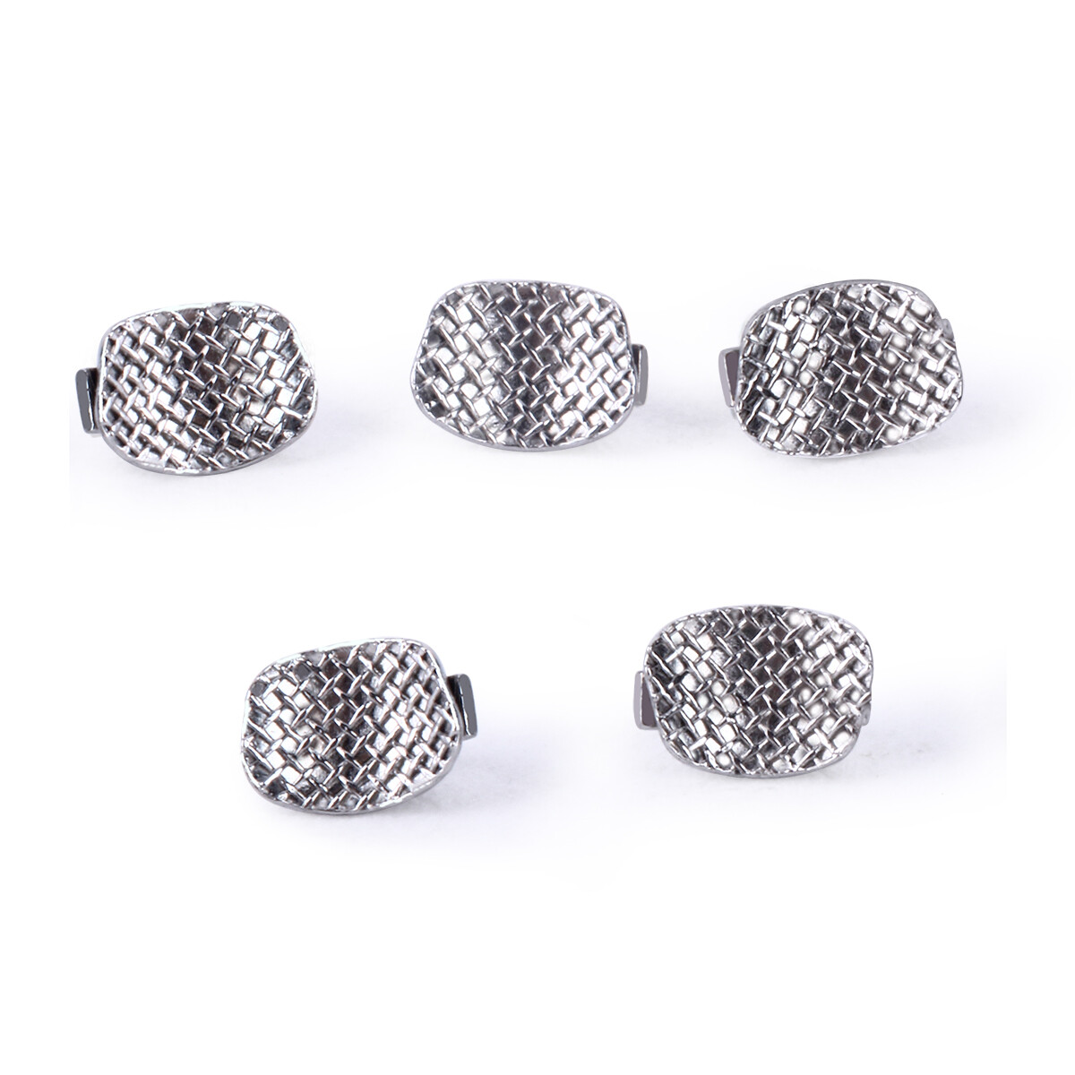 4 Type Dental Orthodontic Lingual Buttons Bondable Round Mesh Base 10pcs/pack