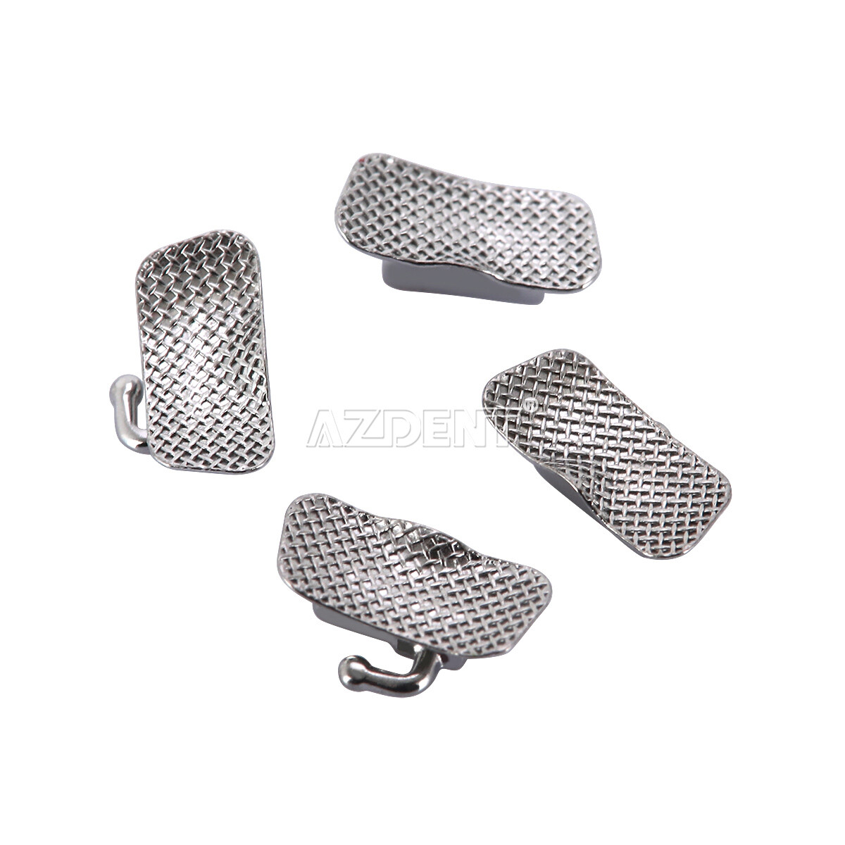 AZDENT Dental Orthodontic Buccal Tubes 1st/2nd Molar Roth/MBT 0.018/022 Bondable