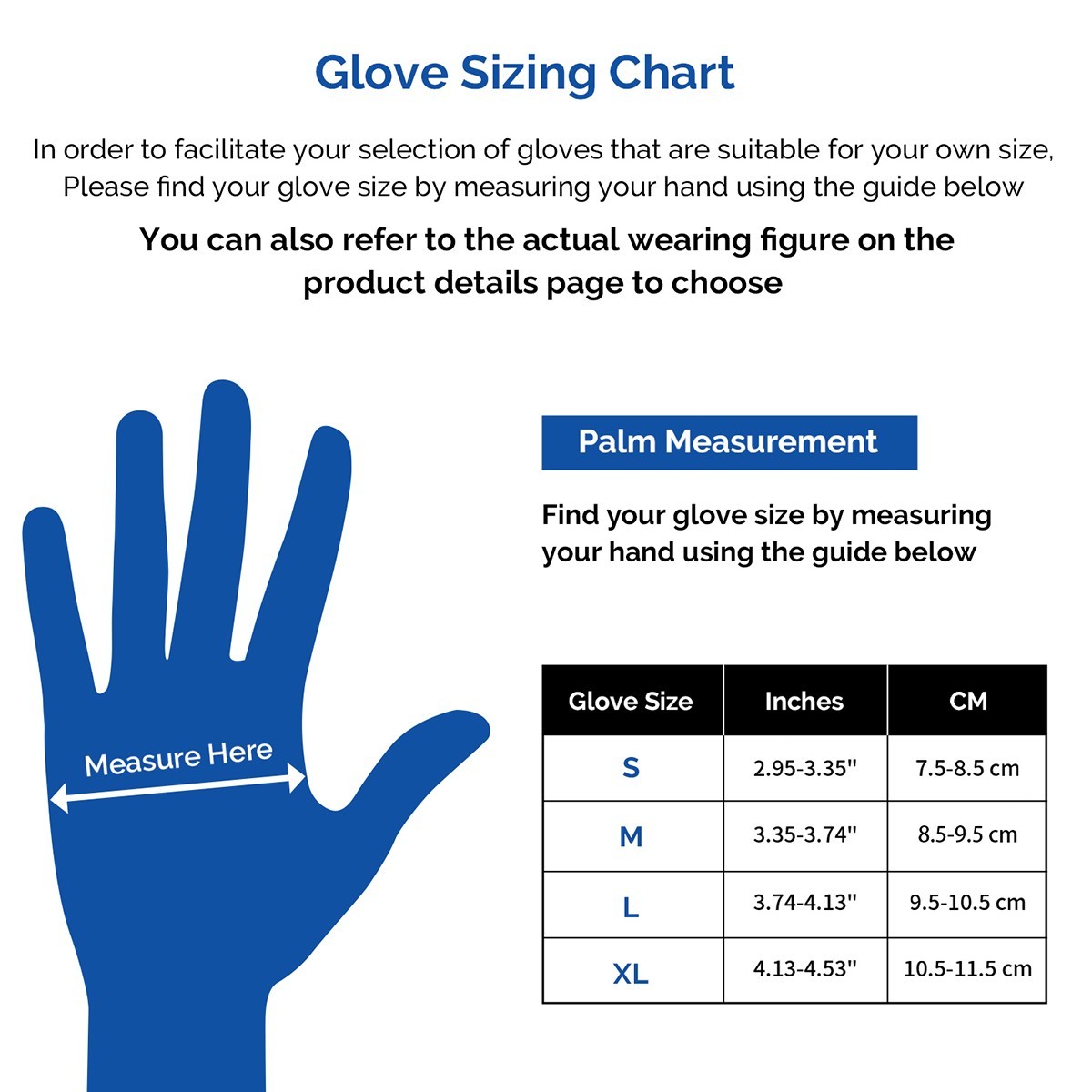 4 Mil Medical Grade Blue Nitrile Exam Latex Free Gloves S/M/L/XL Blue Gloves