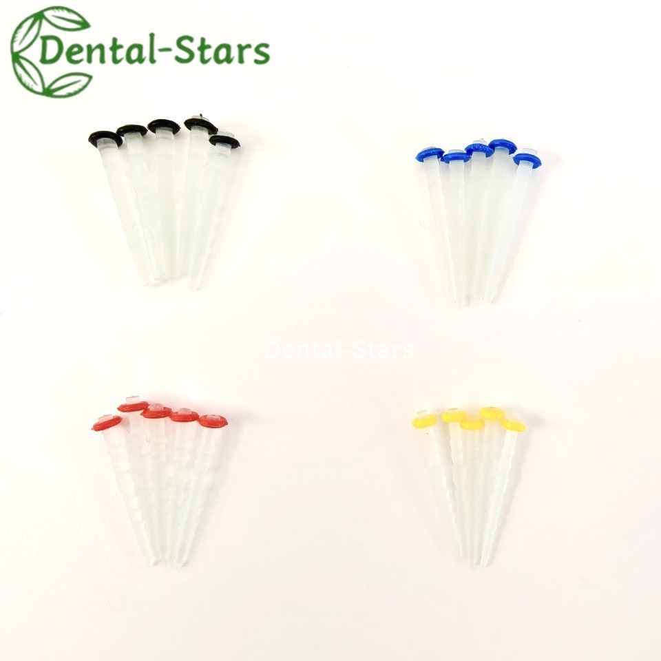 Dental Fiber Post Quartz Screw Posts Teeth Restorative Root Canal Pins 1.2-1.8mm