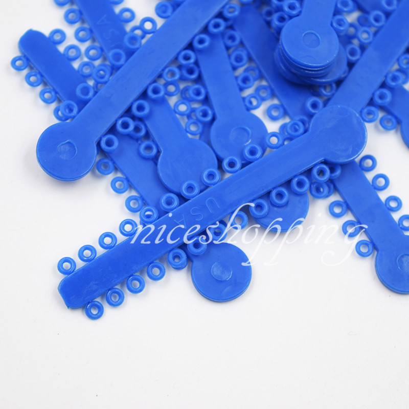 1040/ Dental Orthodontics Ligature Ties Elastic Rubber Band Elastomeric Braces