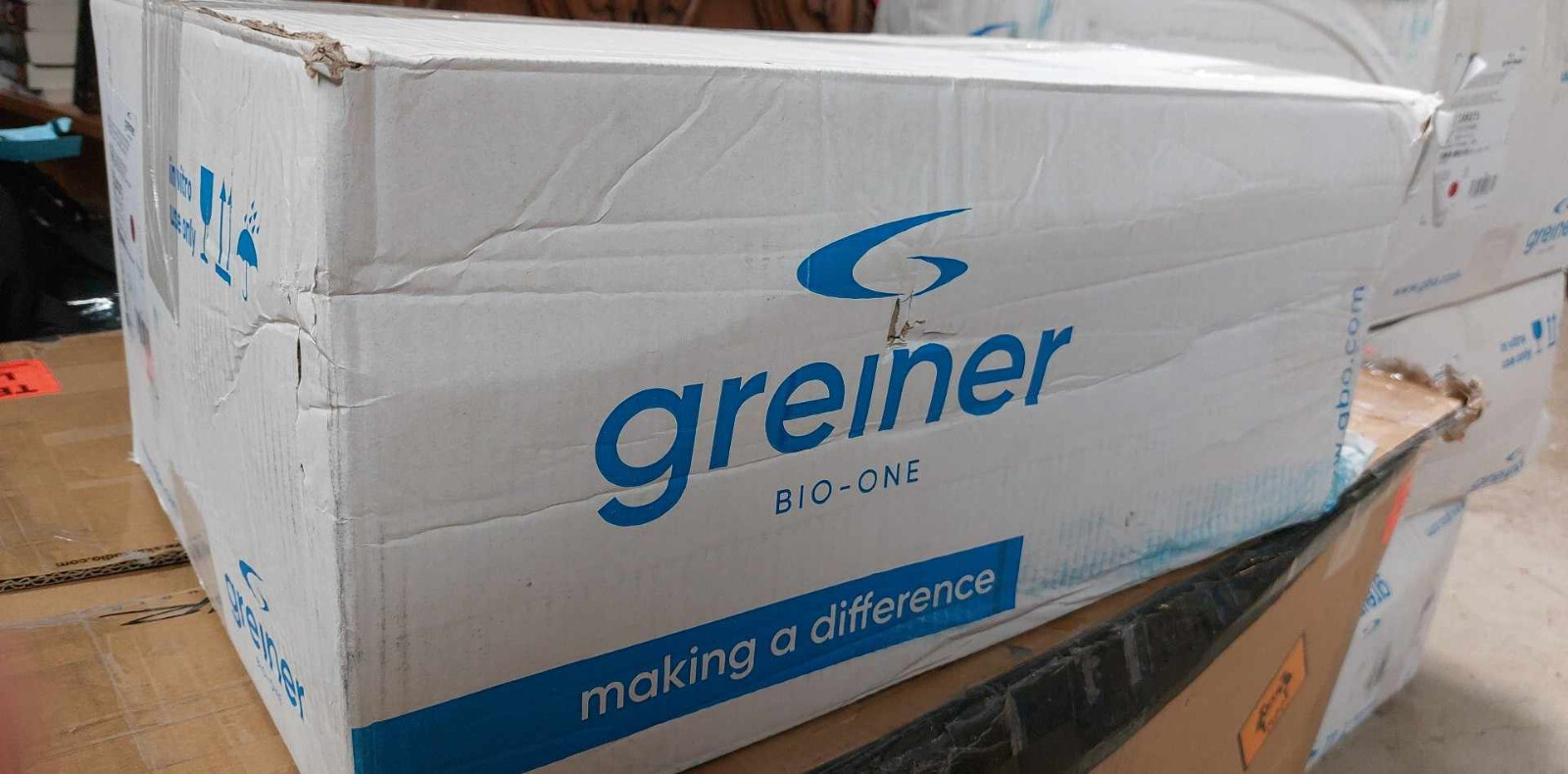 (Multi-Pack) Greiner Bio-One 188271 Polypropylene Centrifuge Tube 15 ml, Sterile