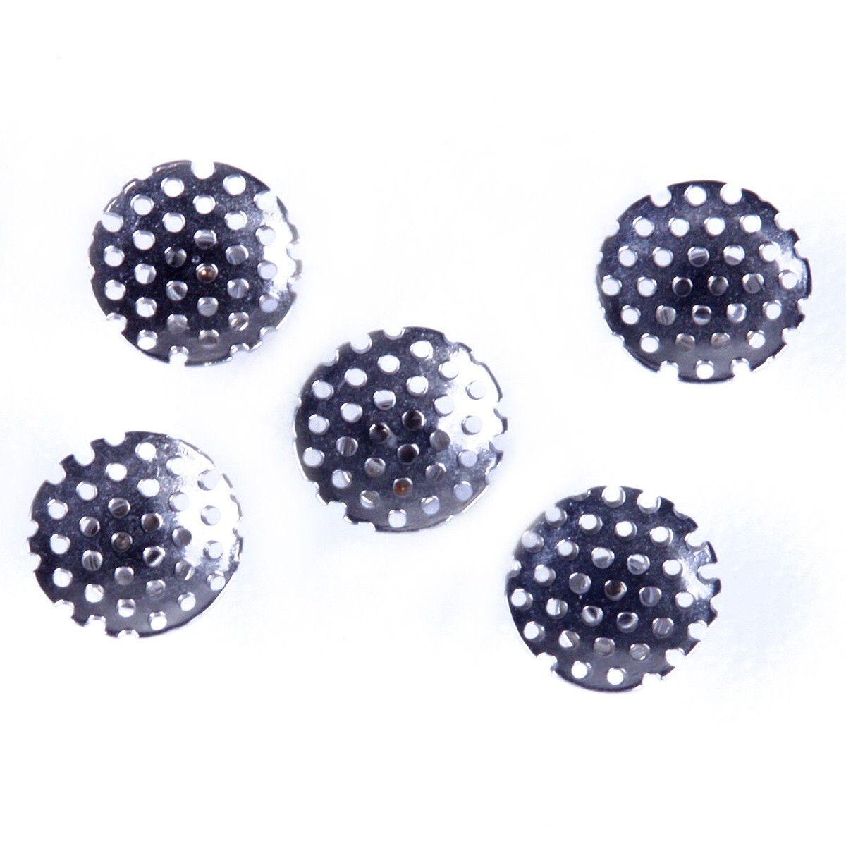 10pcs/pack Denal Orthodontic Round Perforated Hollow Lingual Buttons with Holes
