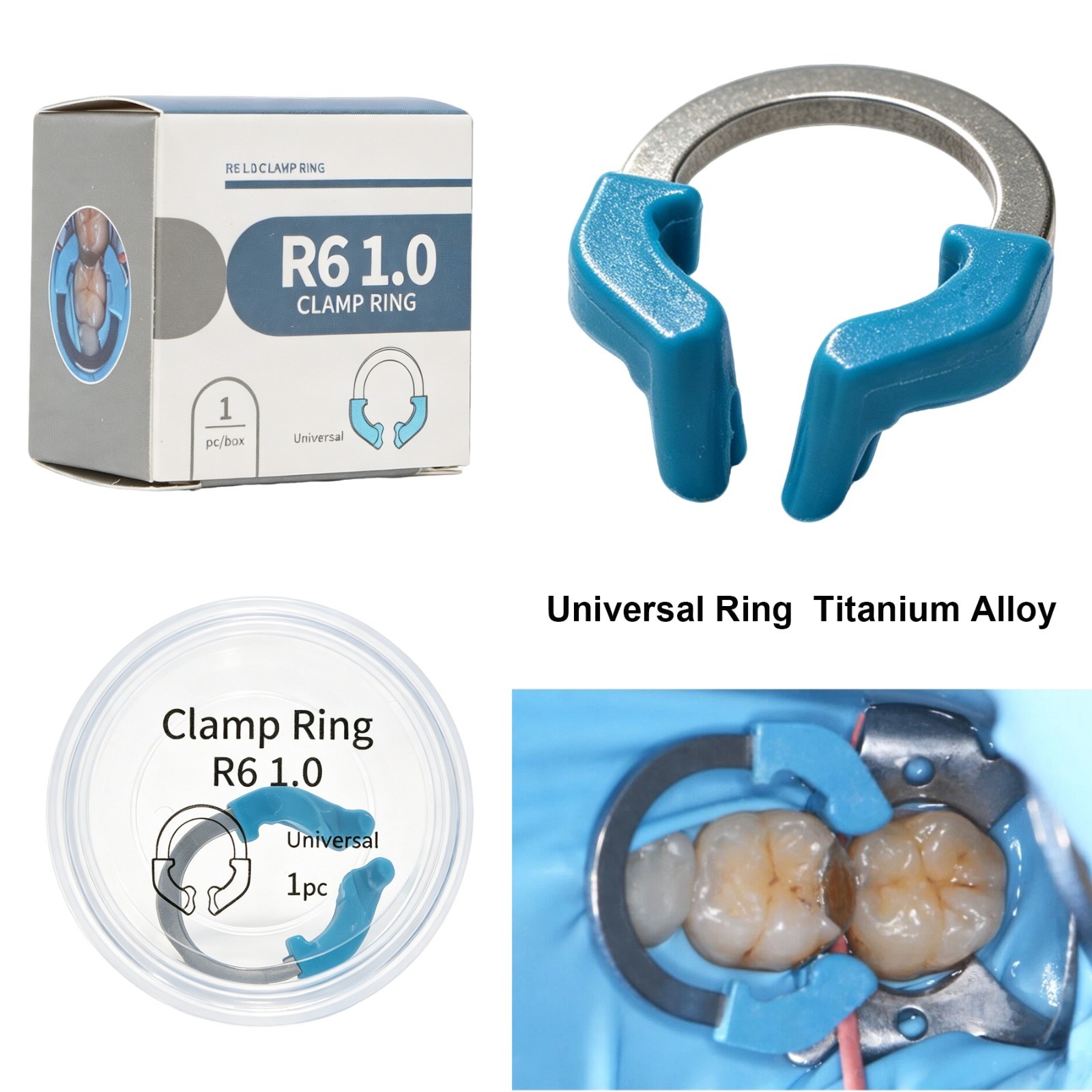 Dental Matrix Bands Sectional Ring Clamp Garrison Palodent V3 System Restoration