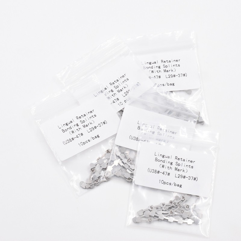 2 Pcs/Pack Dental Mesh Universal Retenedor Splint Wire Base 10 Sizes For Choose