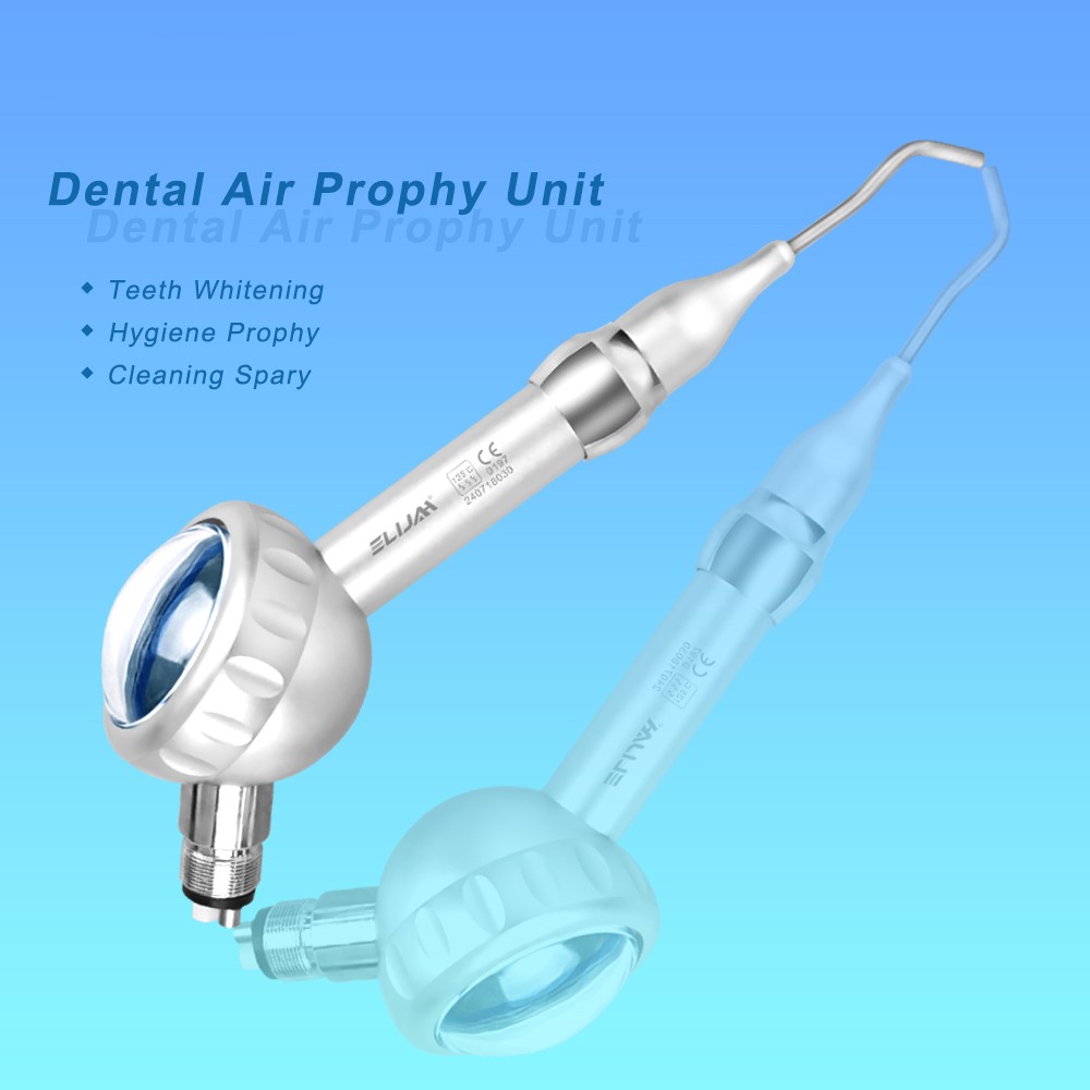 Dental Air Prophy Unit Air Driven Polisher for Teeth Cleaning & Stain Removal