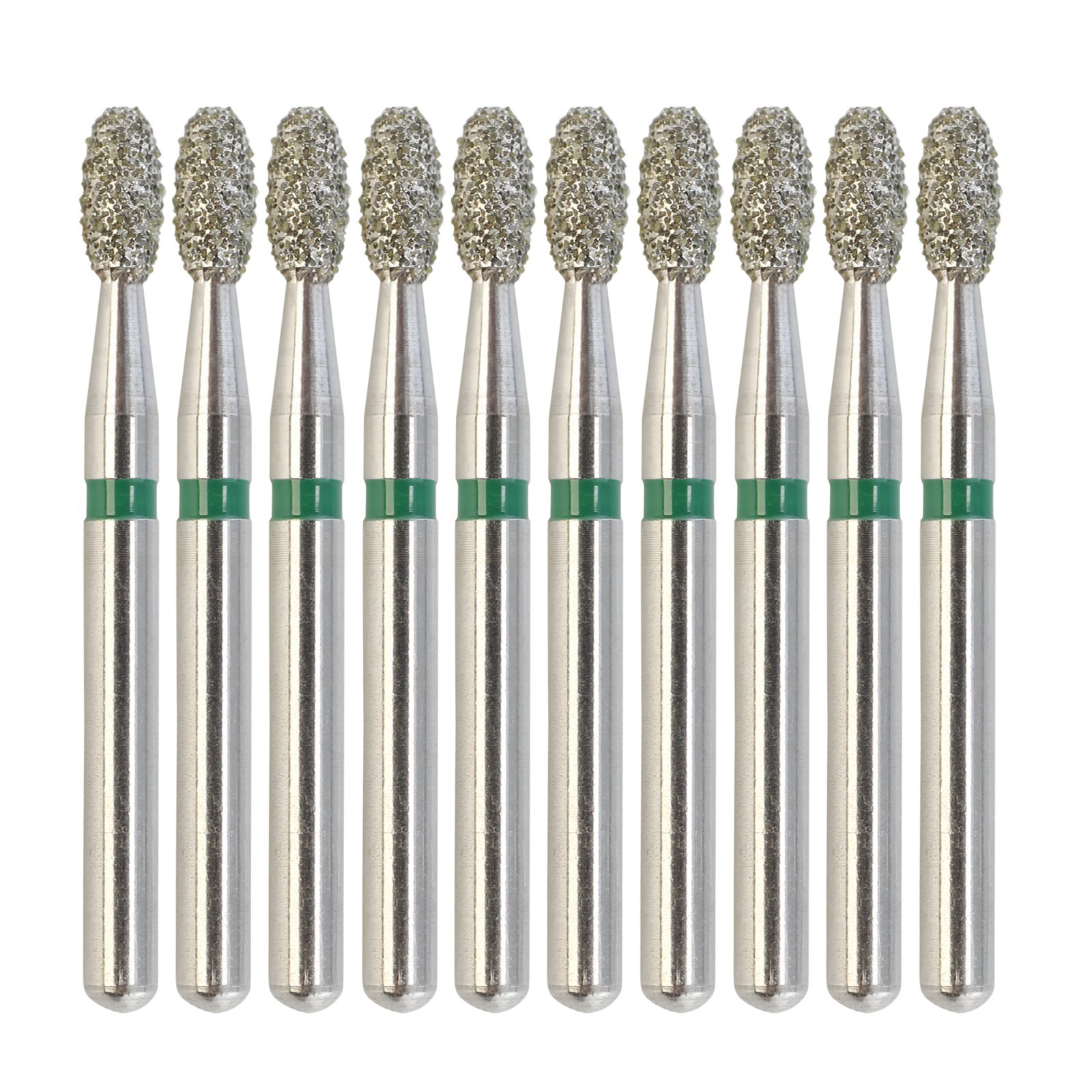 Multi-use Dental Diamond Burs Football Egg FG High Speed Coarse Grit 379/018C