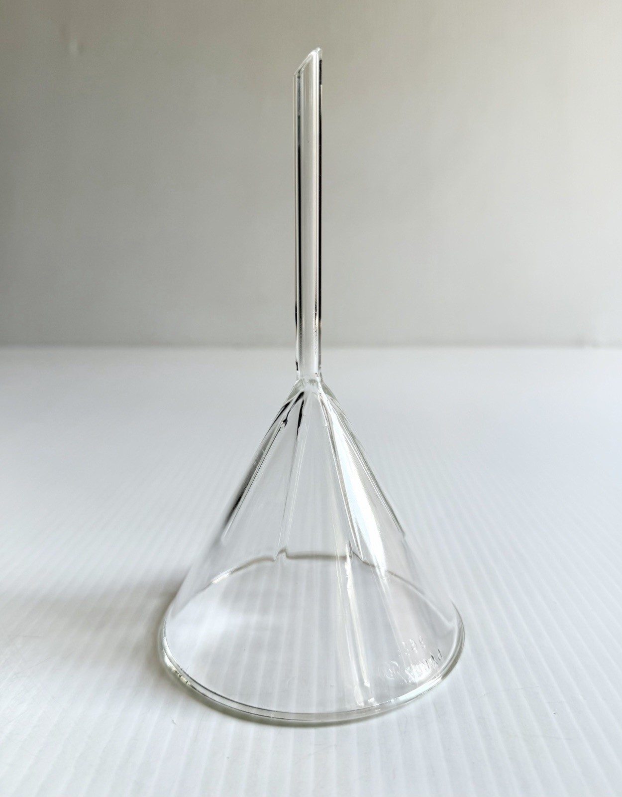Vintage Pyrex Glass Funnel 60° Degree Made in USA 7.5” Science Kitchen