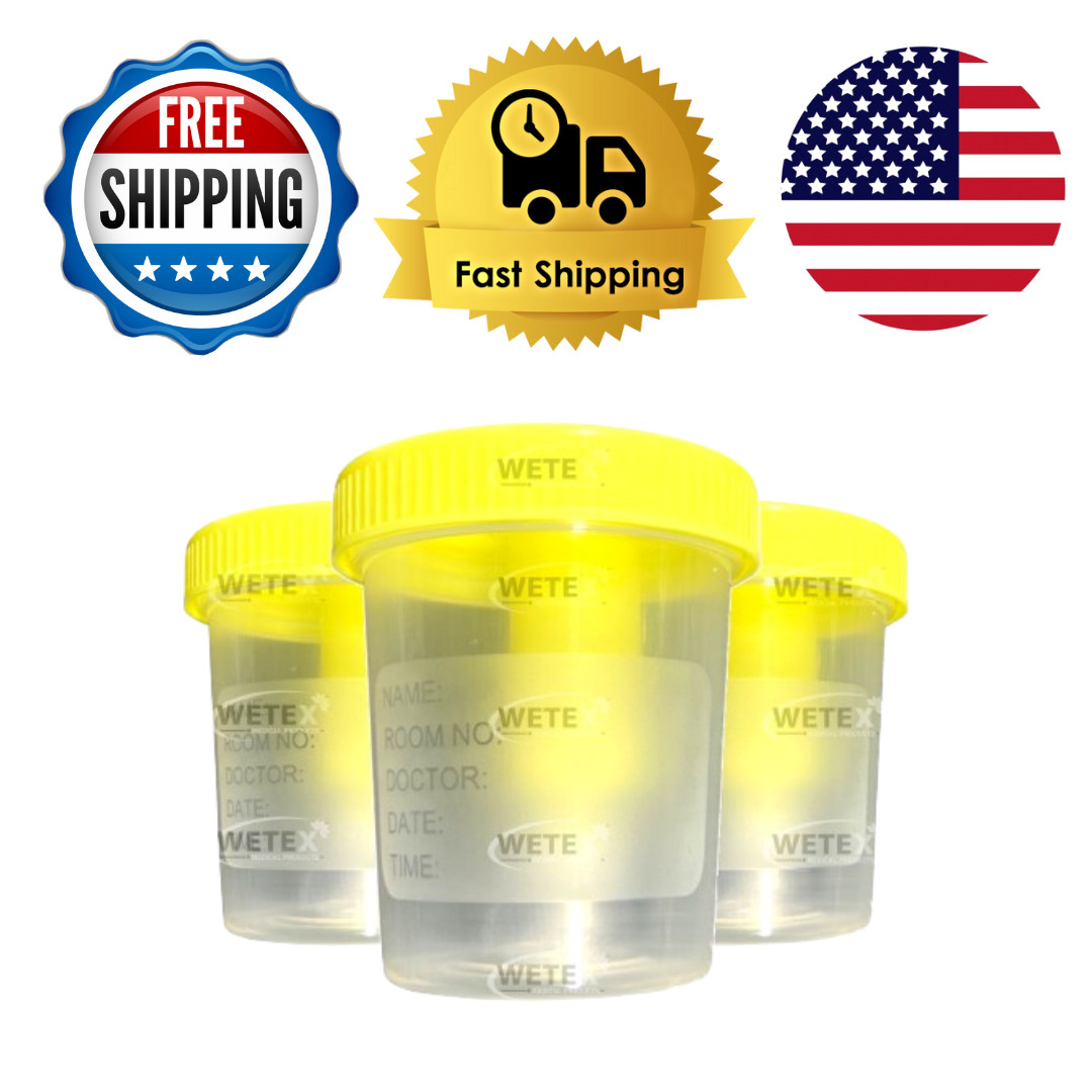 Urine Specimen Container with Integrated Devices