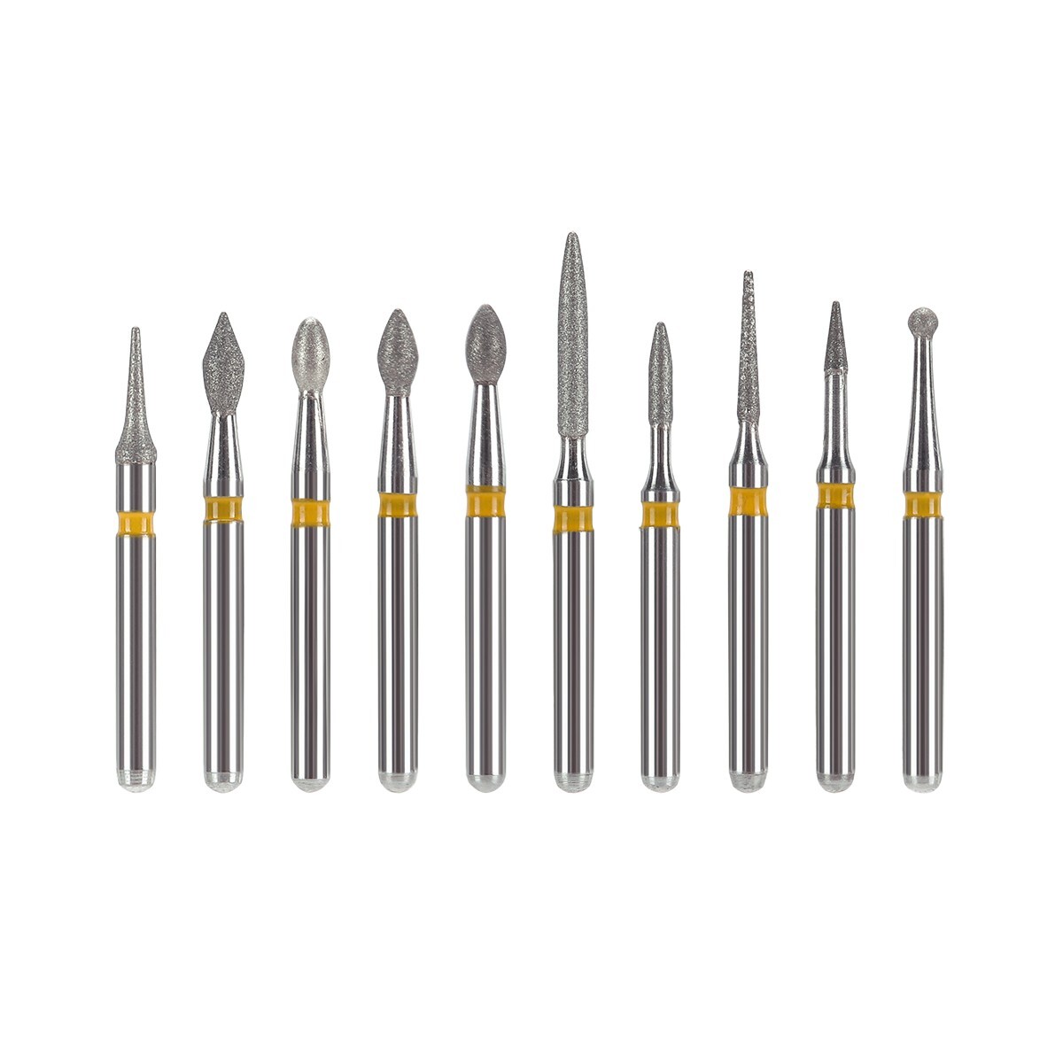 Dental High Speed Diamond Bur FG Composite Repair Kit 10pcs/kit FG-117