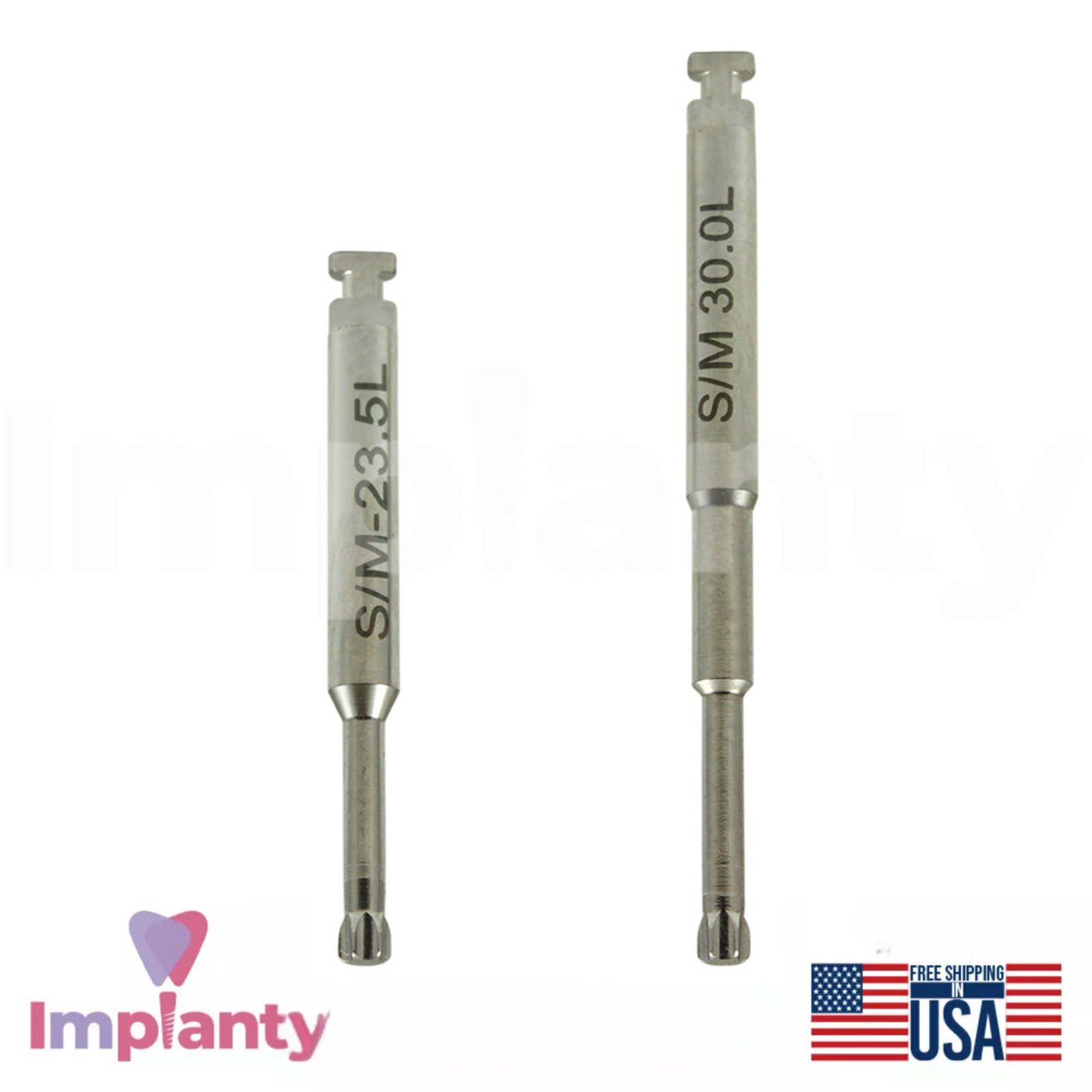 GDT Dental Fixture Prosthetic Driver Kit Stainless Steel Dentistry Tools