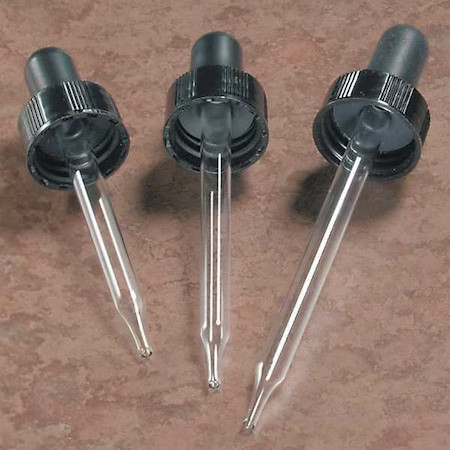 Qorpak Cap-05744 Bottle Dropper Assemblies, 100-102Mm, Pk12