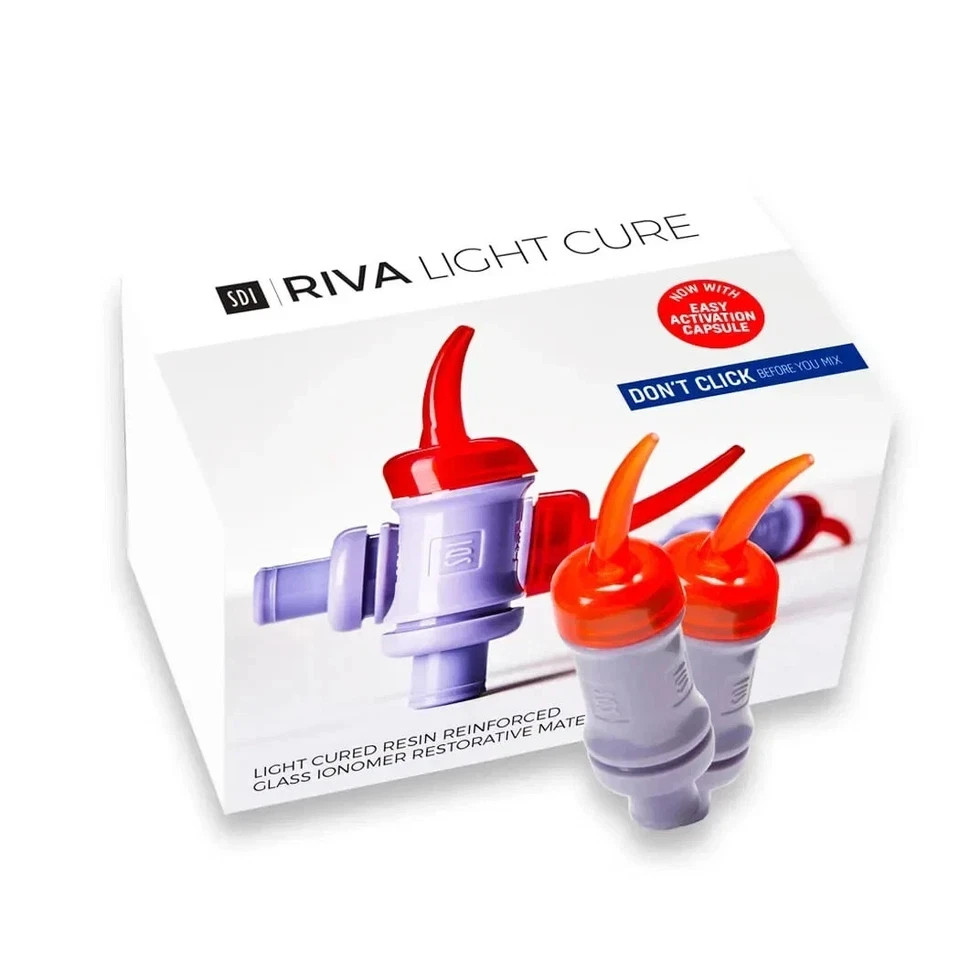 Restorative Dental Material SDI Riva Light Cure Resin Reinforced Glass IonomerFS