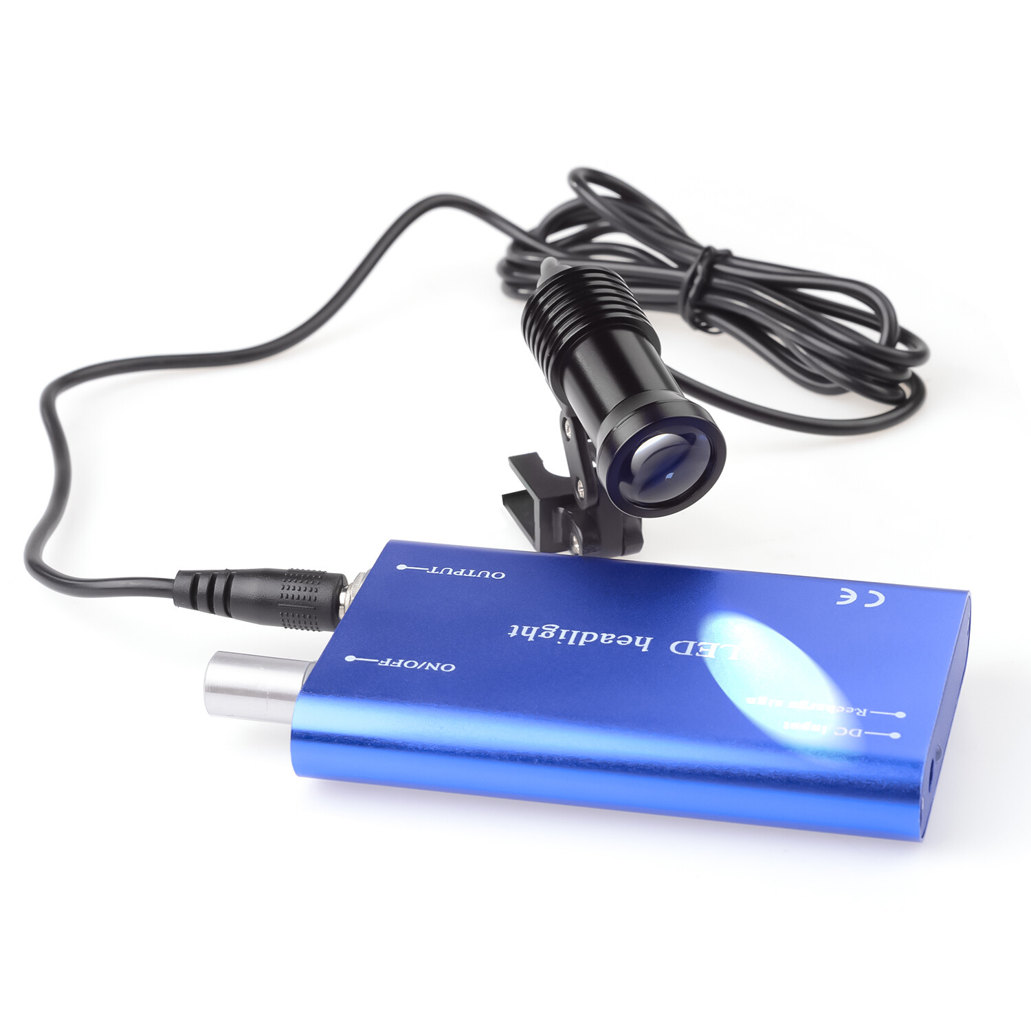 Dental 5W Headlight High Power Two Clips+Light Shield for Loupe Magnifier DY-009