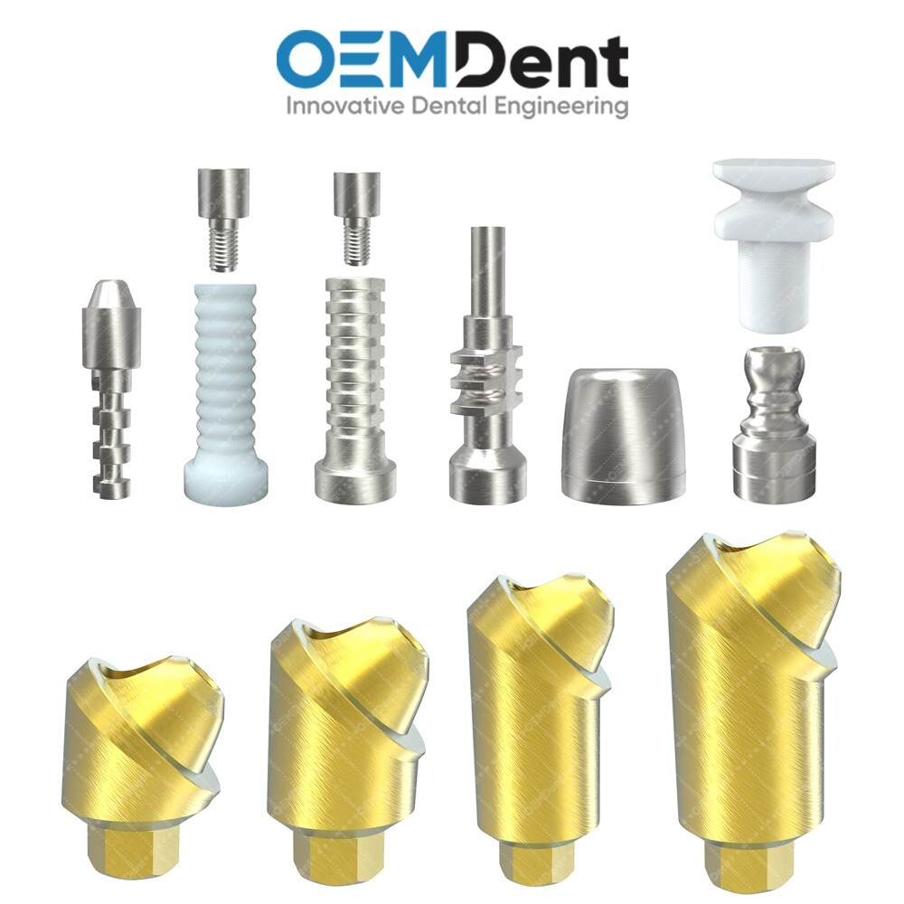 Dental Angulated Multi Unit 1.4 Kit 45° SGS® Compatible Int Hex Connection
