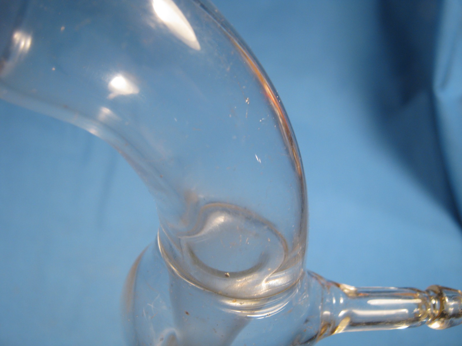 PYREX ADAPTER 105′ ANGLE DISTILLING 24/40 FREE SHIPPING C